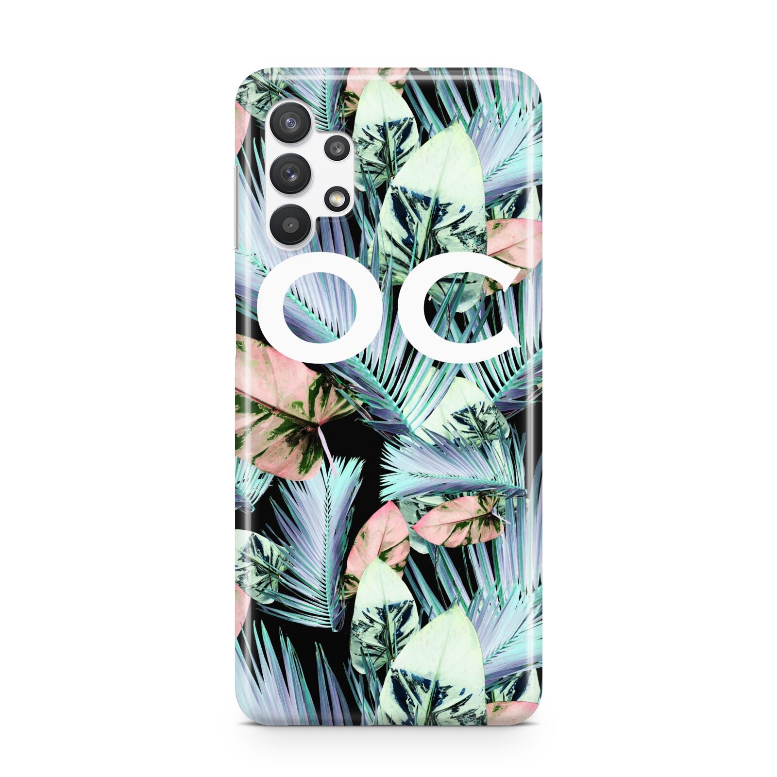 Personalised Abstract Tropical Leaves Samsung A32 5G Case