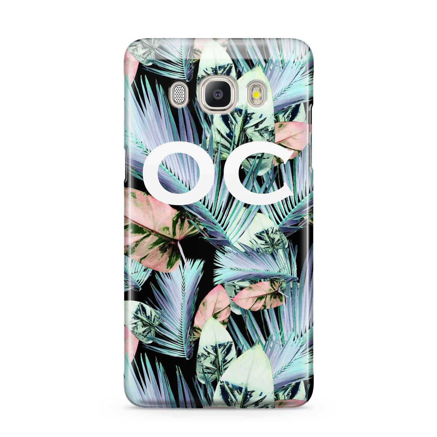 Personalised Abstract Tropical Leaves Samsung Galaxy J5 2016 Case