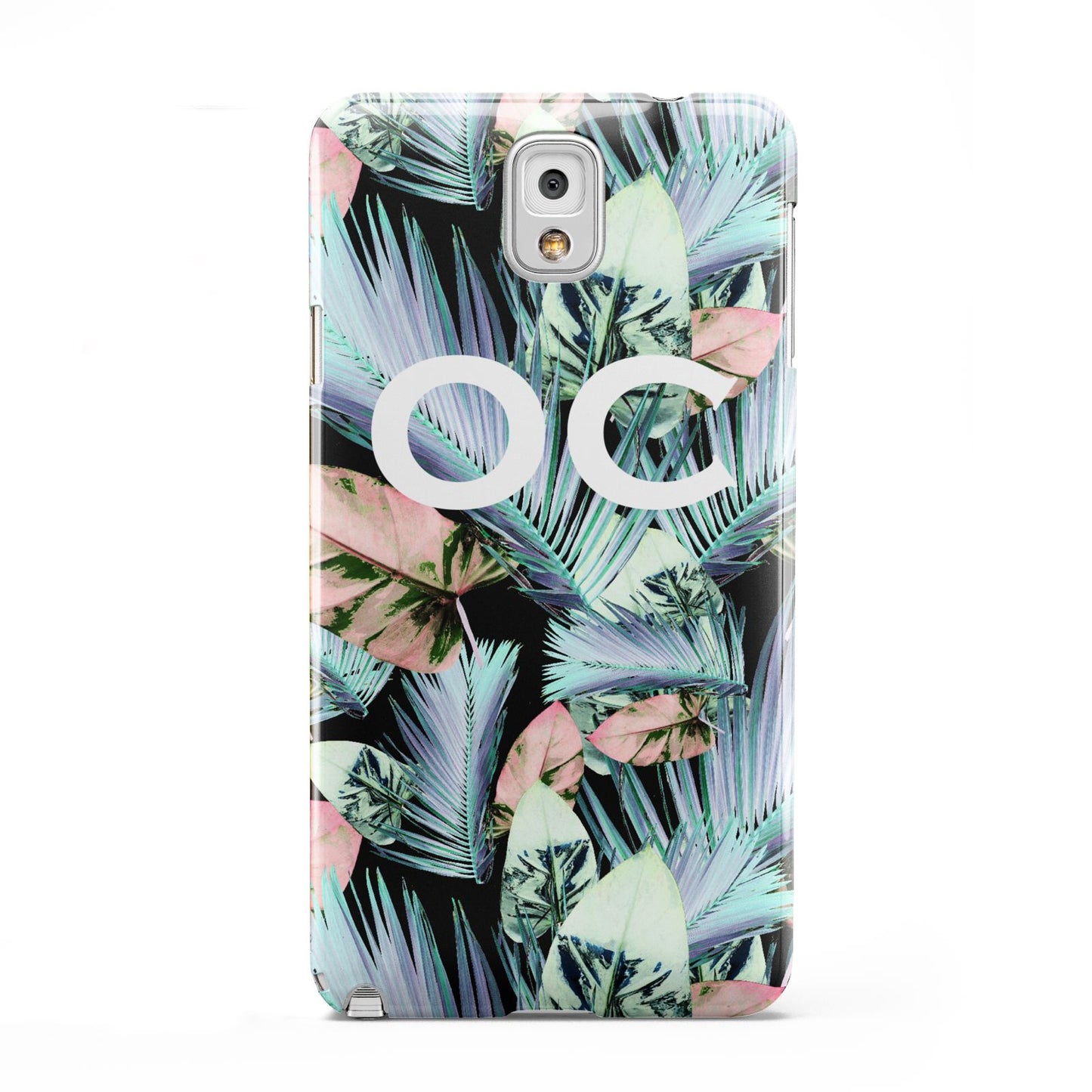 Personalised Abstract Tropical Leaves Samsung Galaxy Note 3 Case