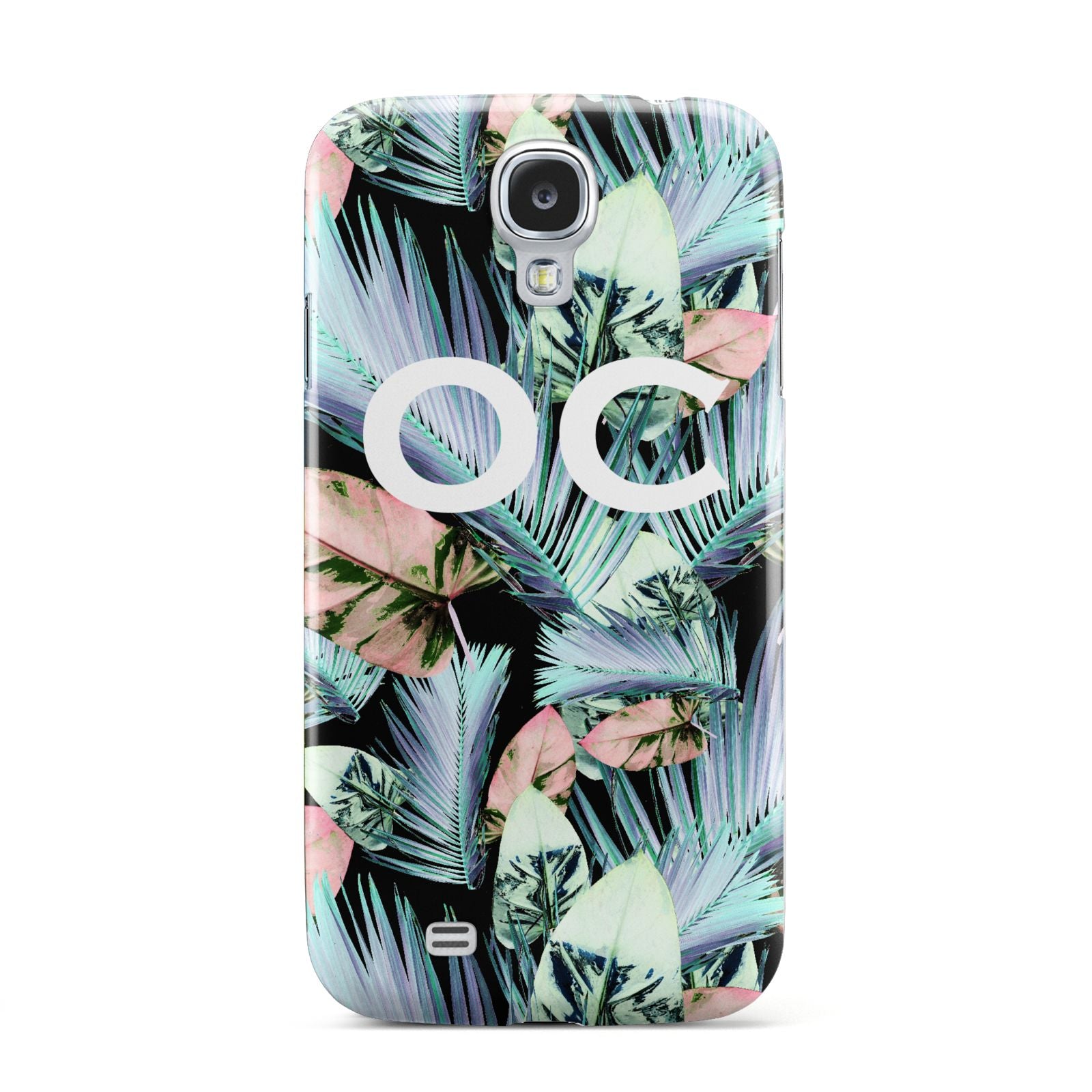 Personalised Abstract Tropical Leaves Samsung Galaxy S4 Case