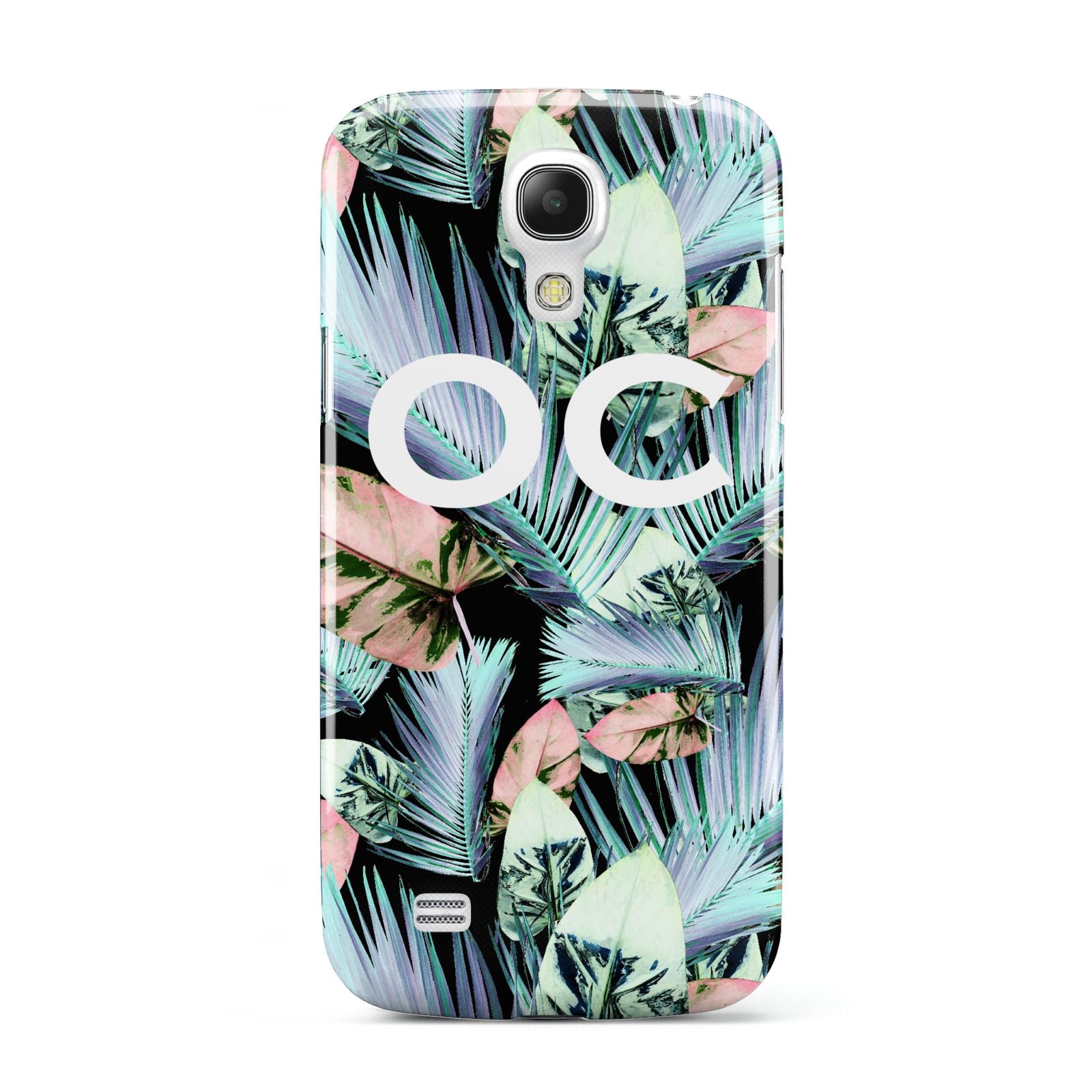 Personalised Abstract Tropical Leaves Samsung Galaxy S4 Mini Case