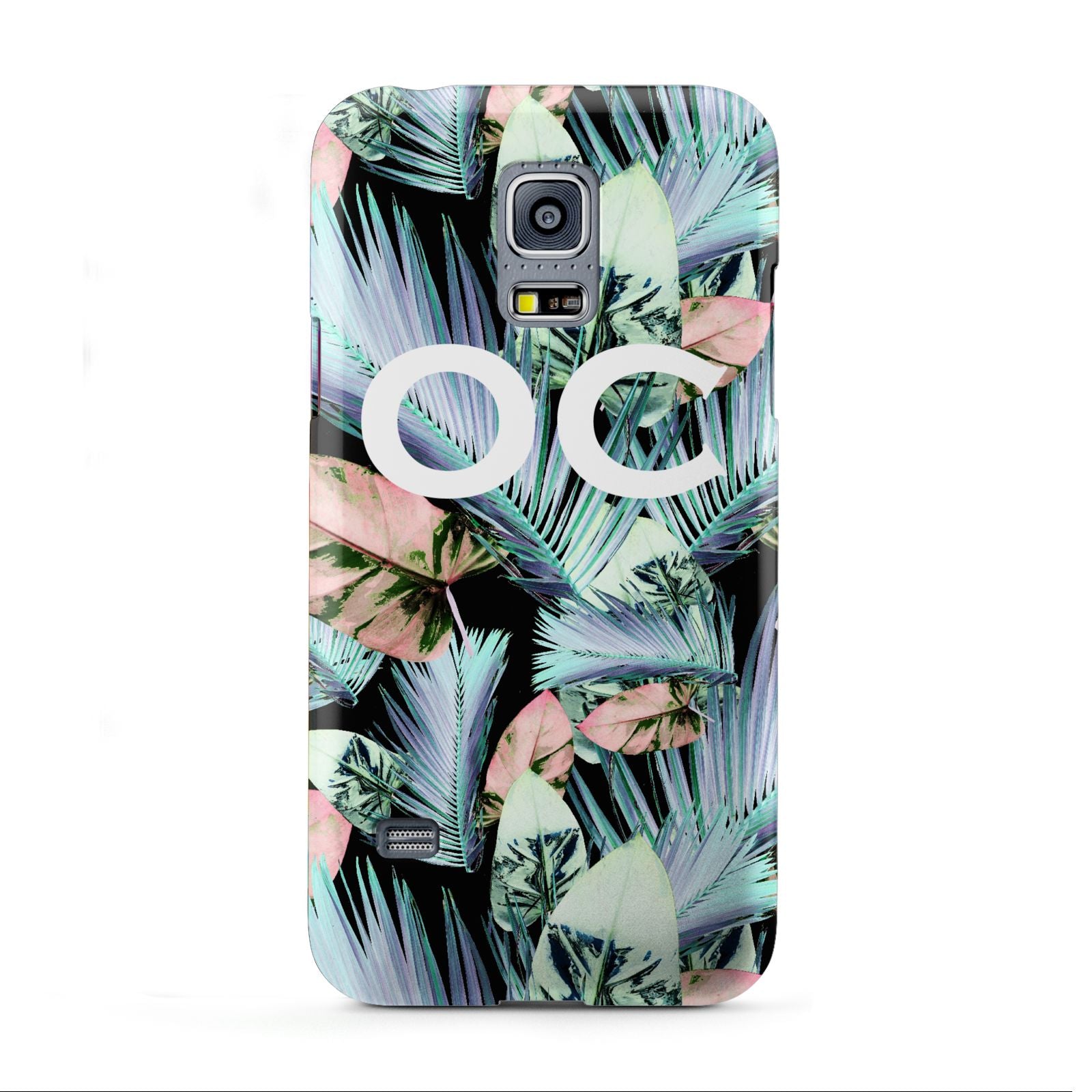 Personalised Abstract Tropical Leaves Samsung Galaxy S5 Mini Case