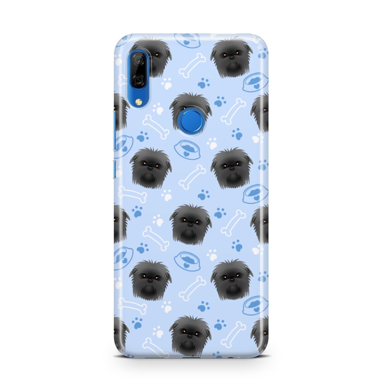 Personalised Affenpinscher Blue Huawei P Smart Z