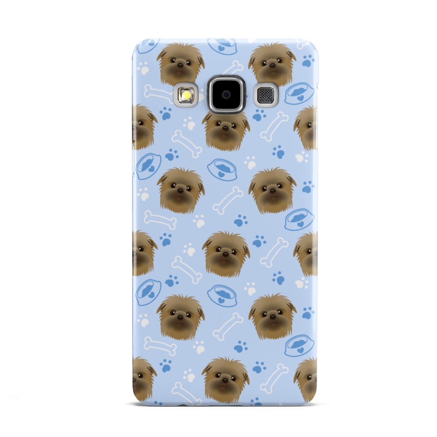 Personalised Affenpinscher Blue Samsung Galaxy A5 Case