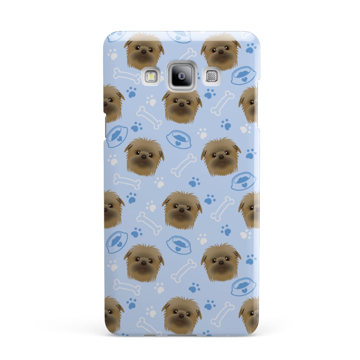 Personalised Affenpinscher Blue Samsung Galaxy A7 2015 Case