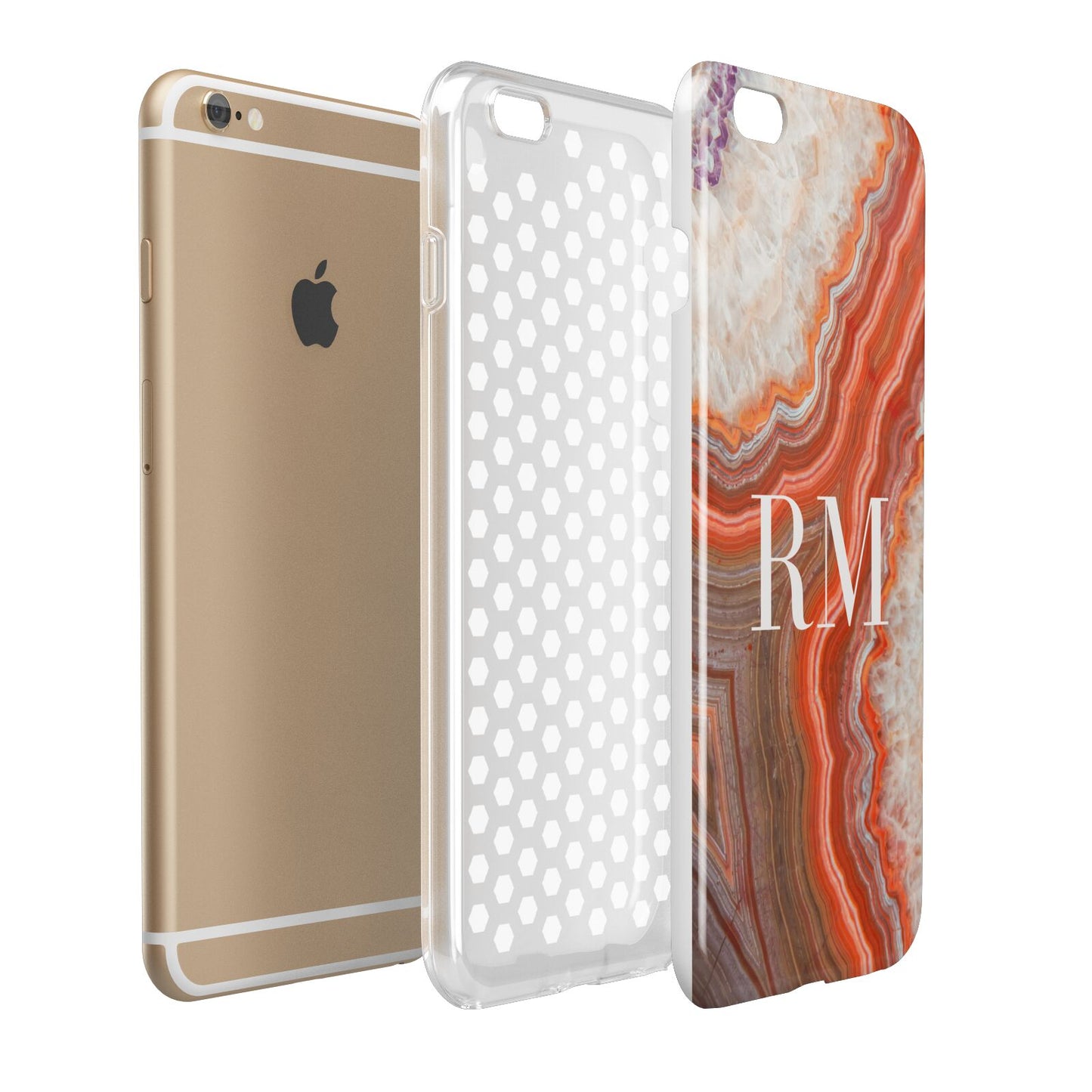 Personalised Agate Apple iPhone 6 Plus 3D Tough Case Expand Detail Image