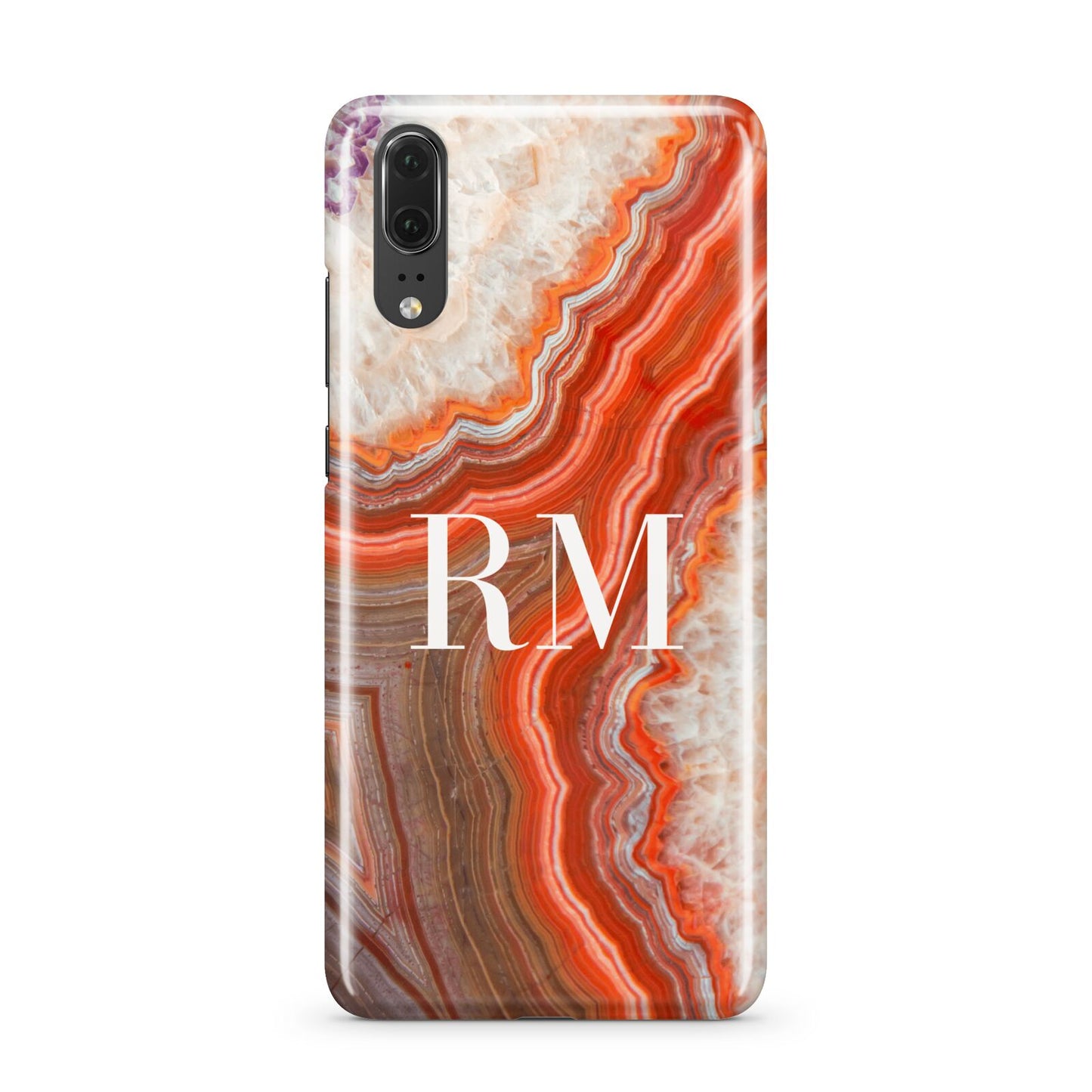 Personalised Agate Huawei P20 Phone Case