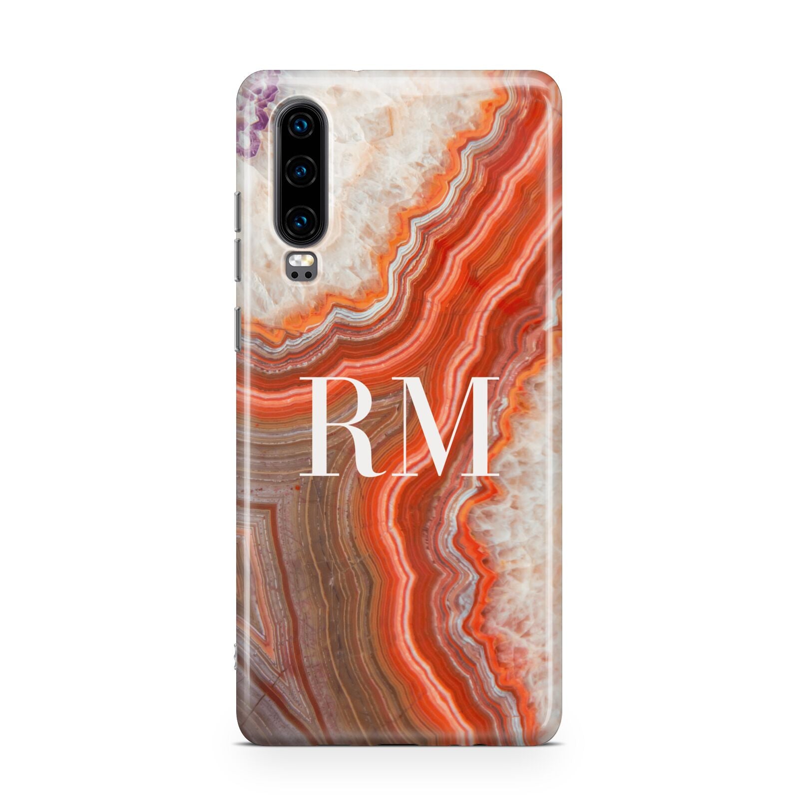 Personalised Agate Huawei P30 Phone Case