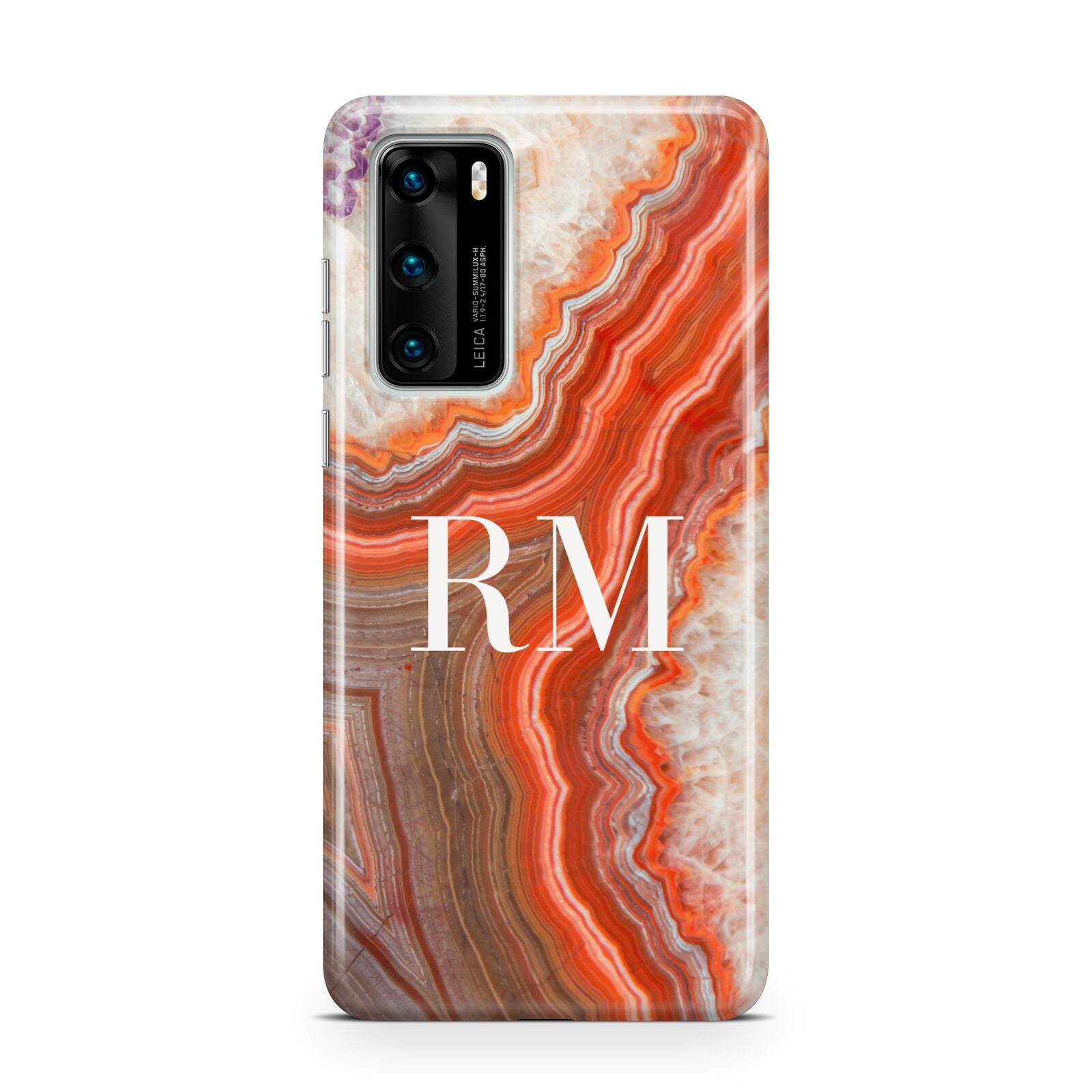 Personalised Agate Huawei P40 Phone Case