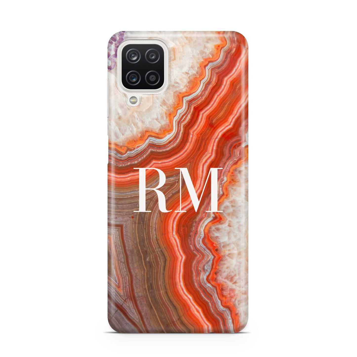 Personalised Agate Samsung A12 Case