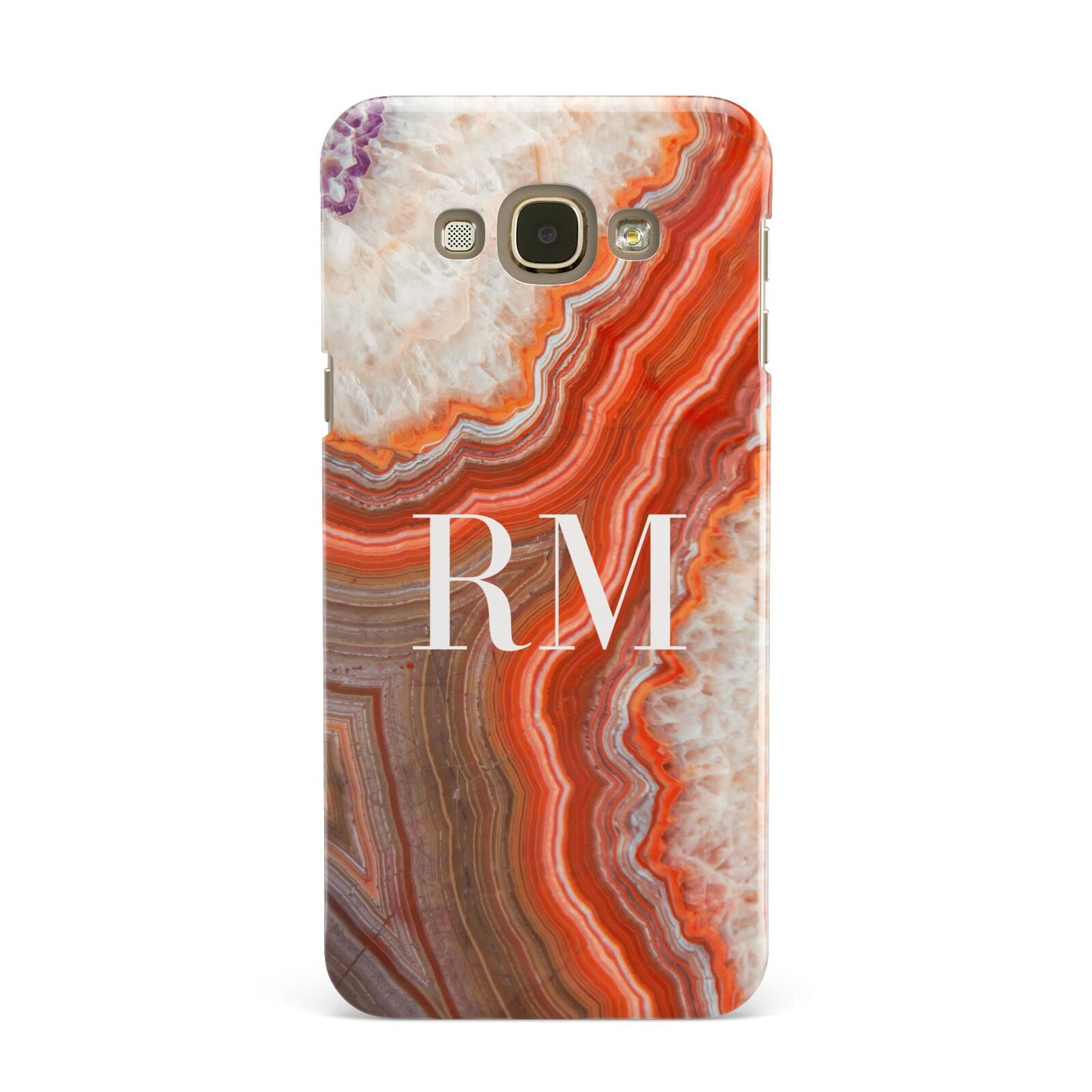 Personalised Agate Samsung Galaxy A8 Case