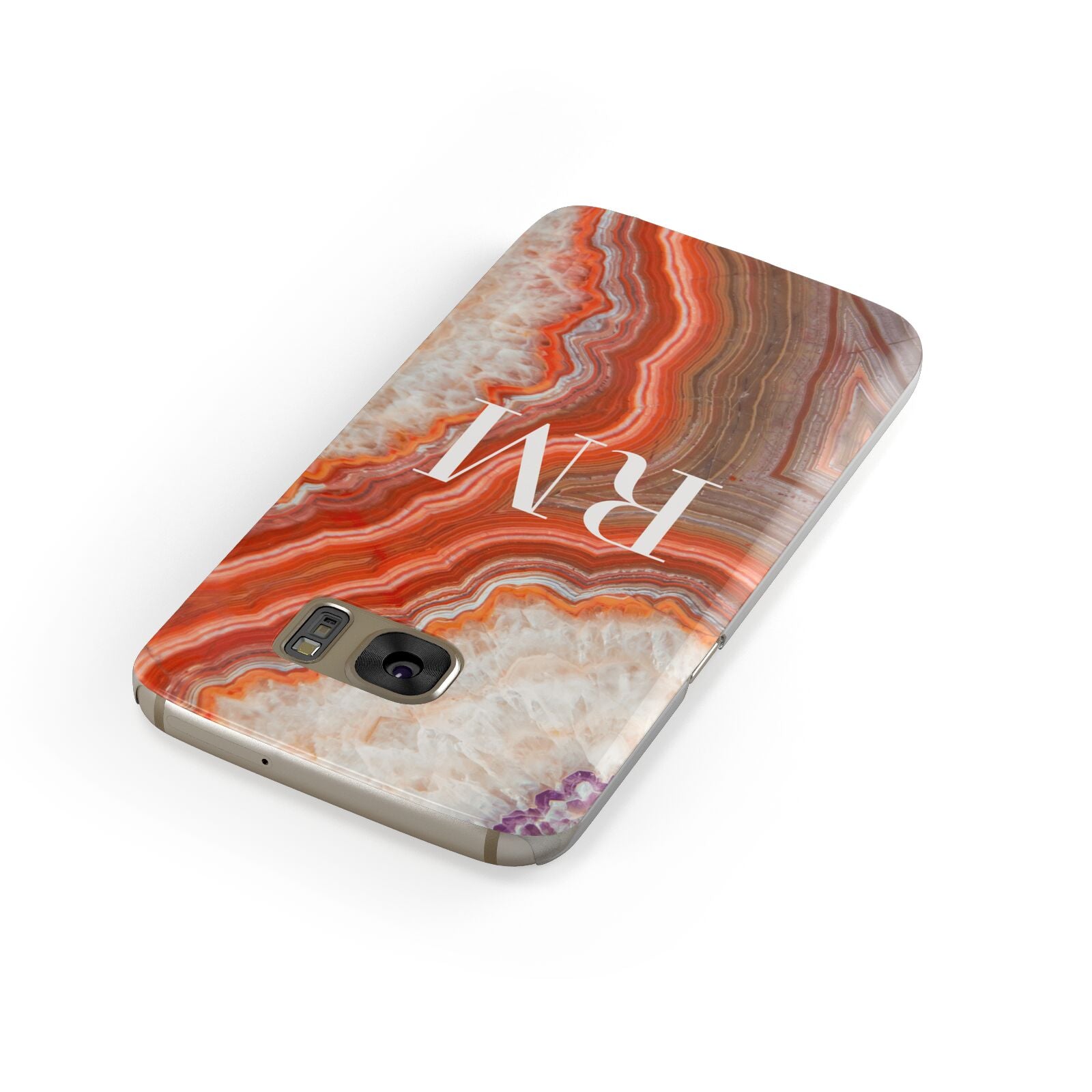 Personalised Agate Samsung Galaxy Case Front Close Up