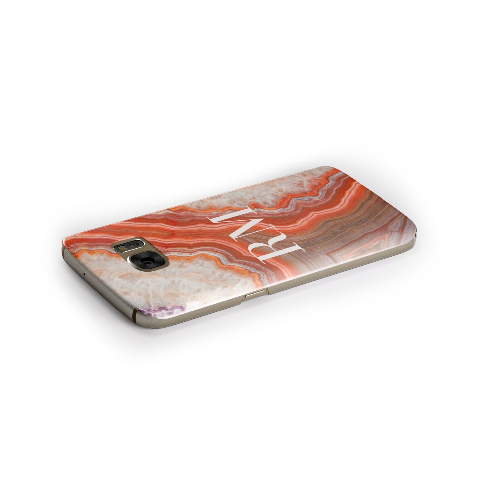 Personalised Agate Samsung Galaxy Case Side Close Up