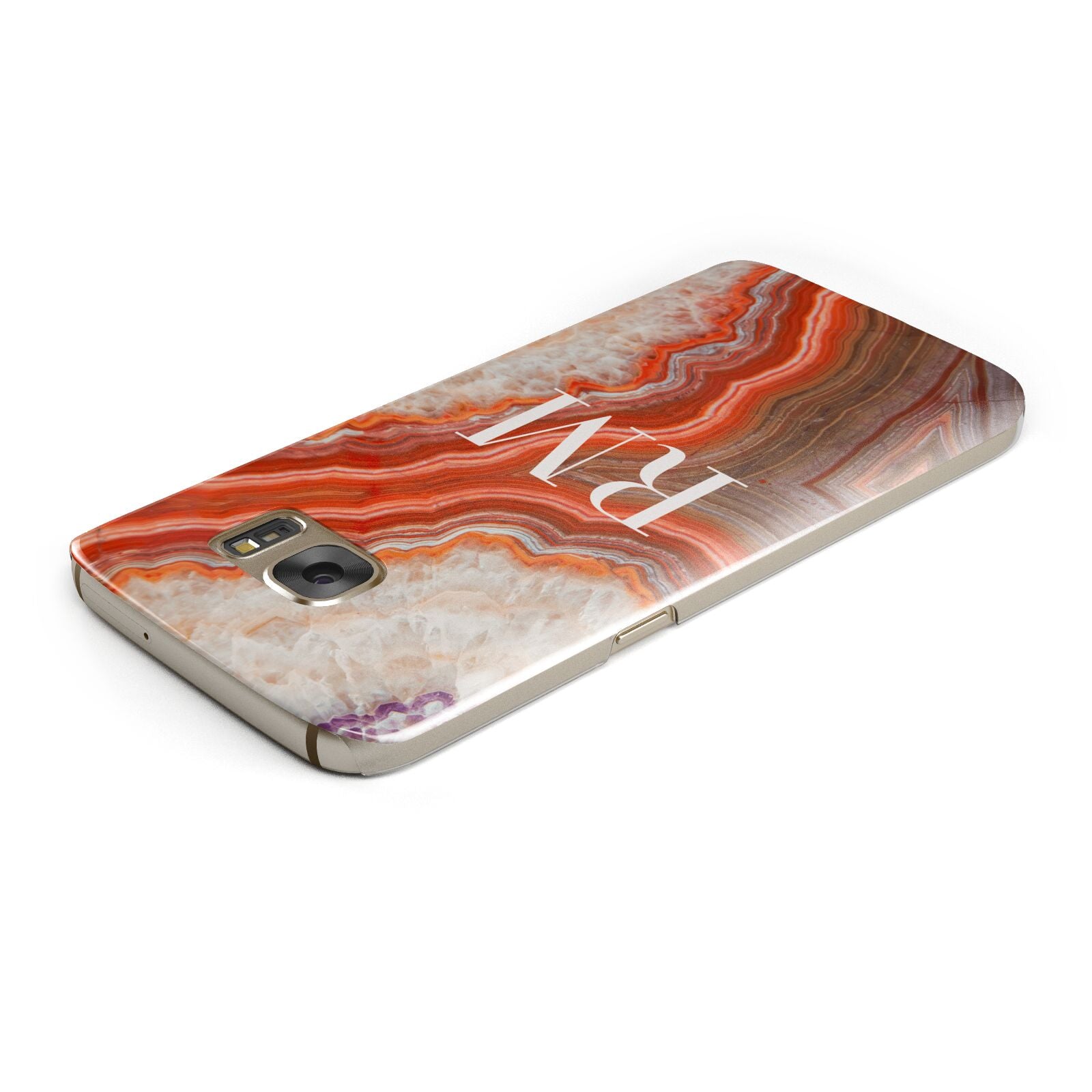 Personalised Agate Samsung Galaxy Case Top Cutout