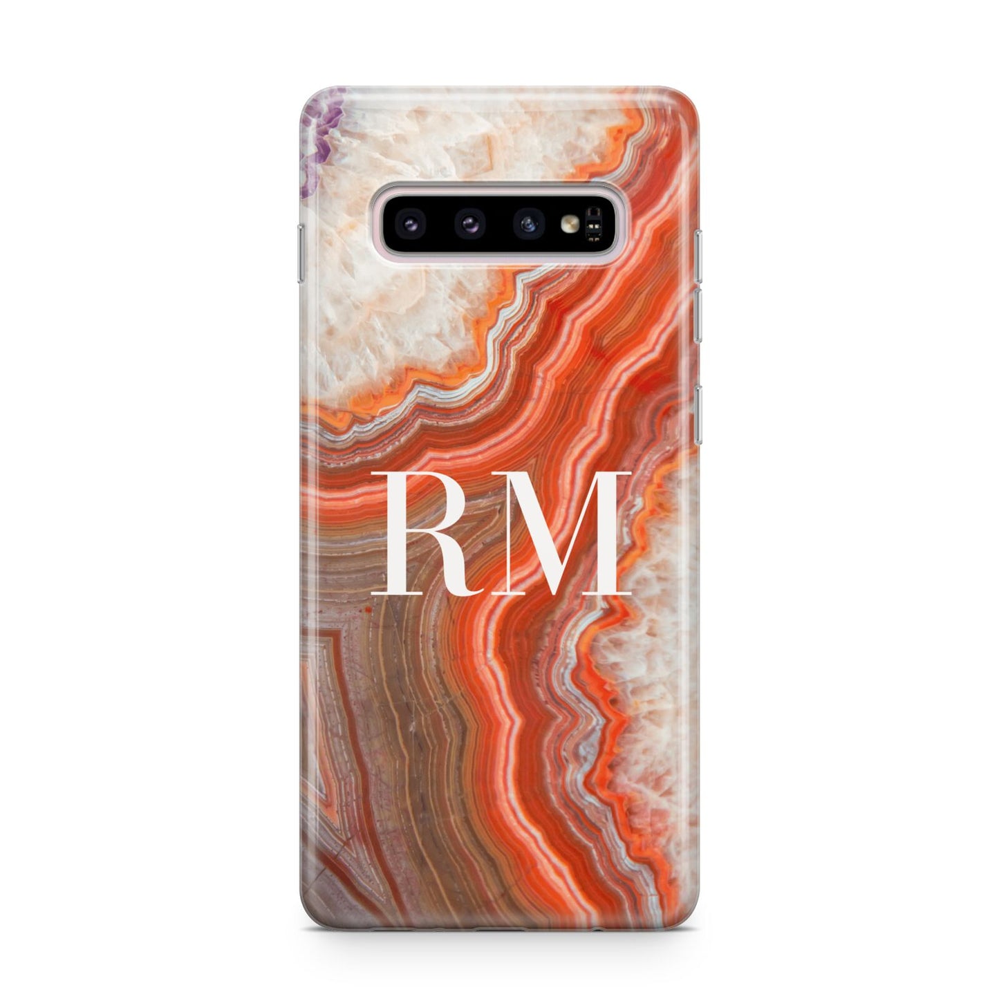 Personalised Agate Samsung Galaxy S10 Plus Case