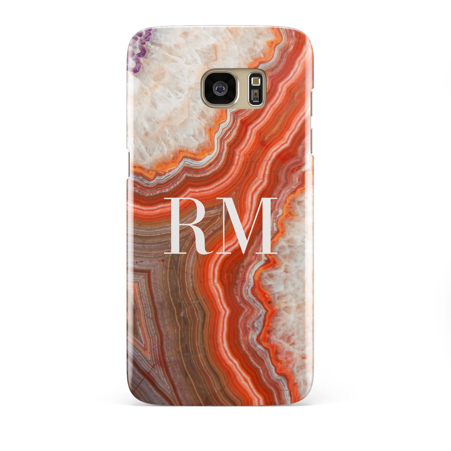 Personalised Agate Samsung Galaxy S7 Edge Case