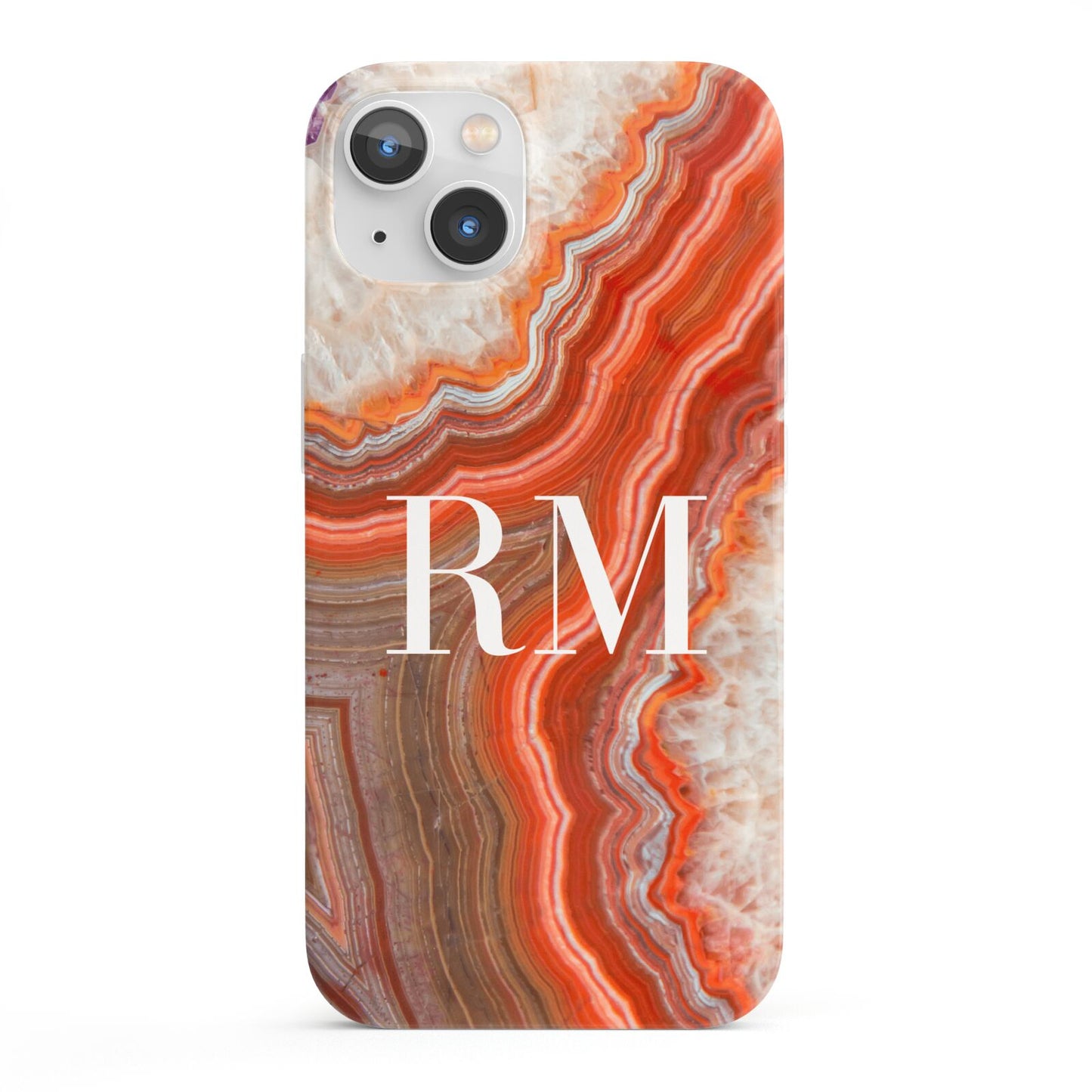 Personalised Agate iPhone 13 Full Wrap 3D Snap Case