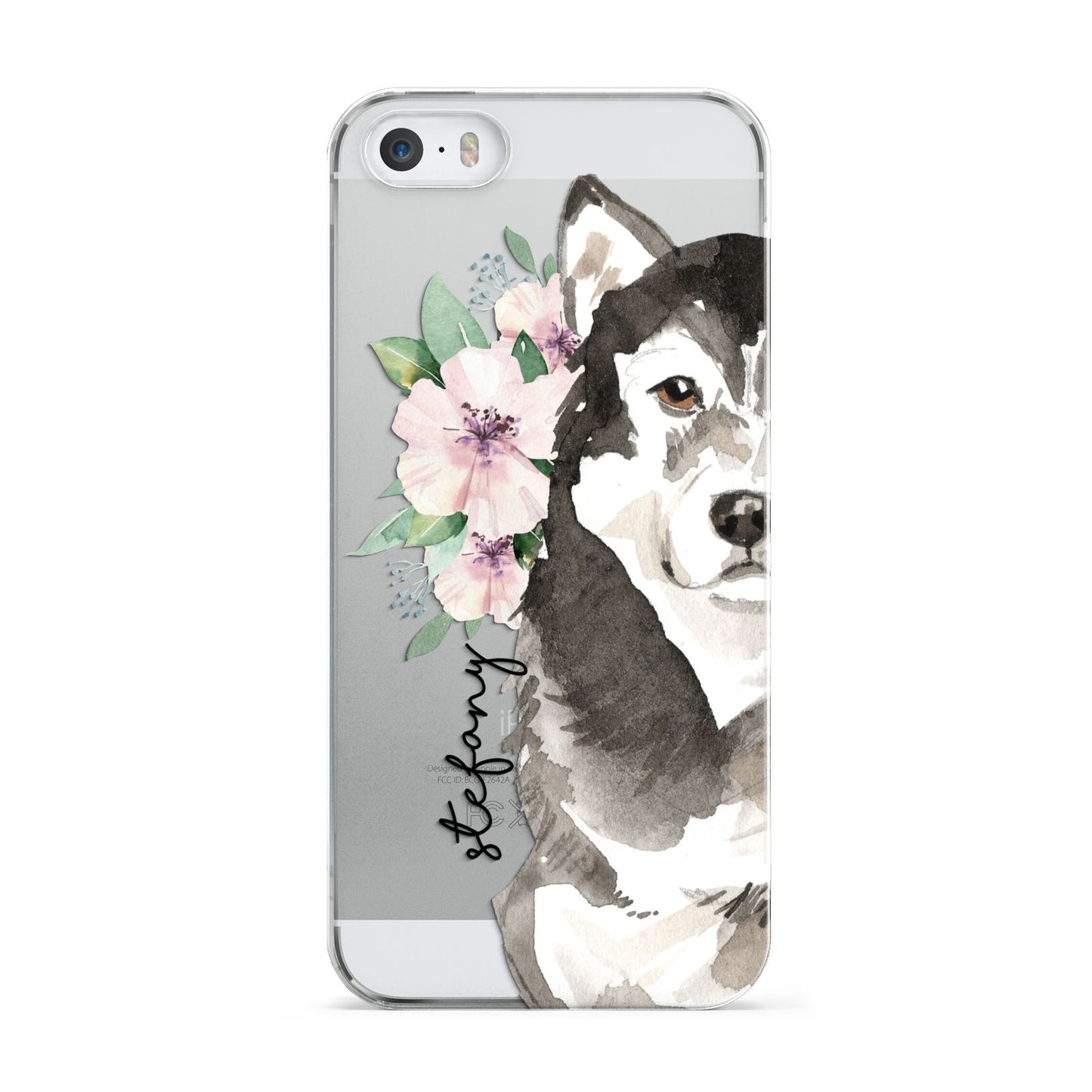 Personalised Alaskan Malamute Apple iPhone 5 Case