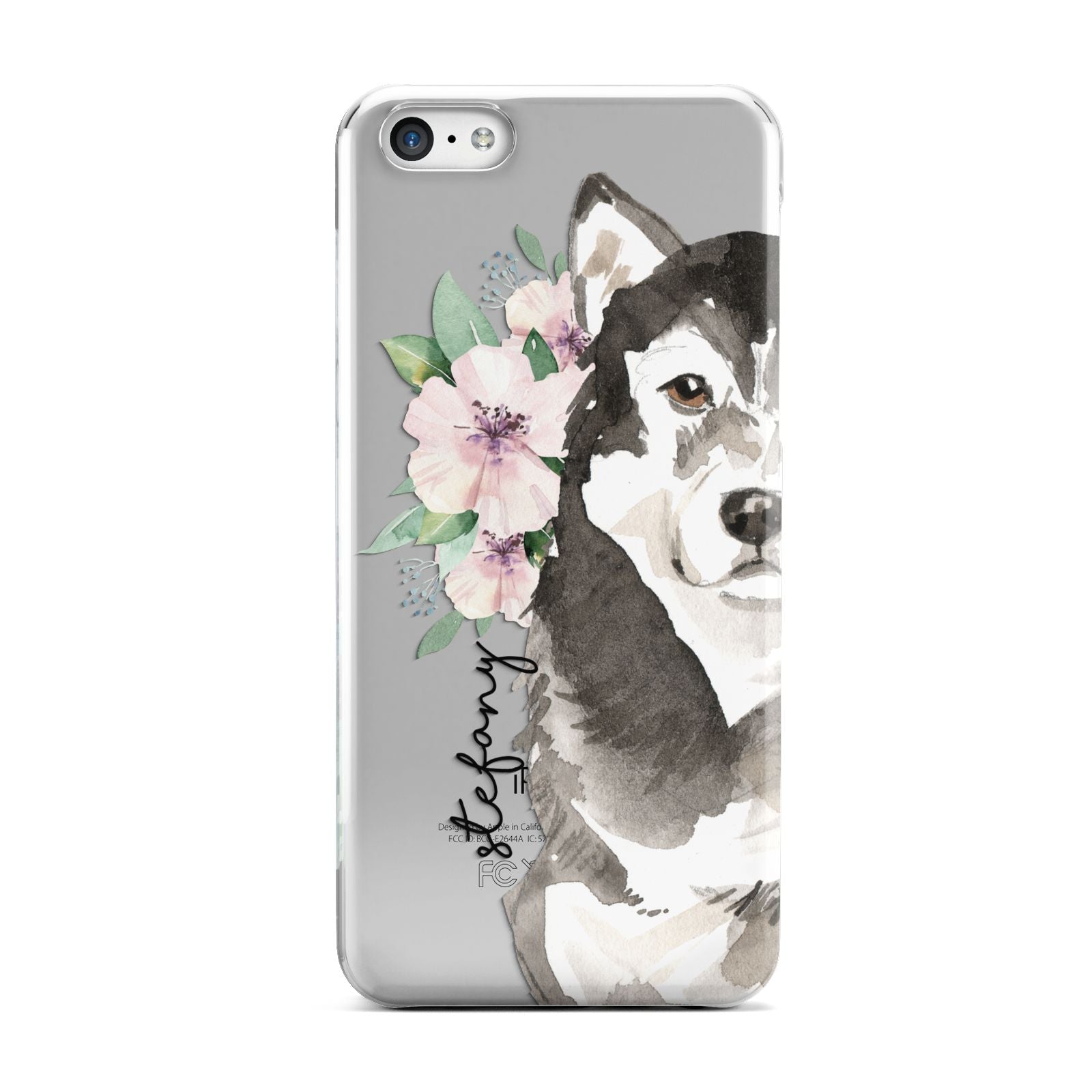 Personalised Alaskan Malamute Apple iPhone 5c Case