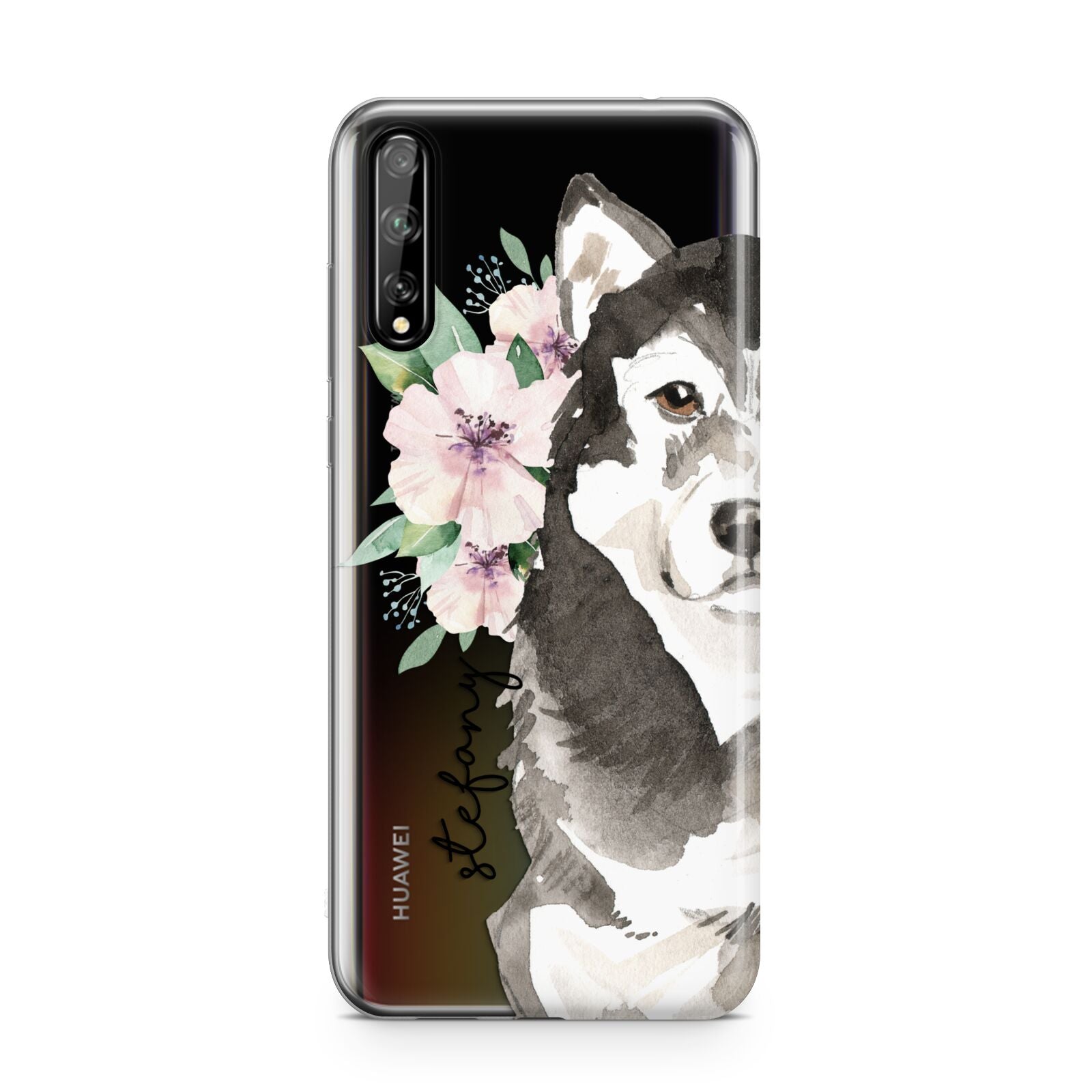 Personalised Alaskan Malamute Huawei Enjoy 10s Phone Case