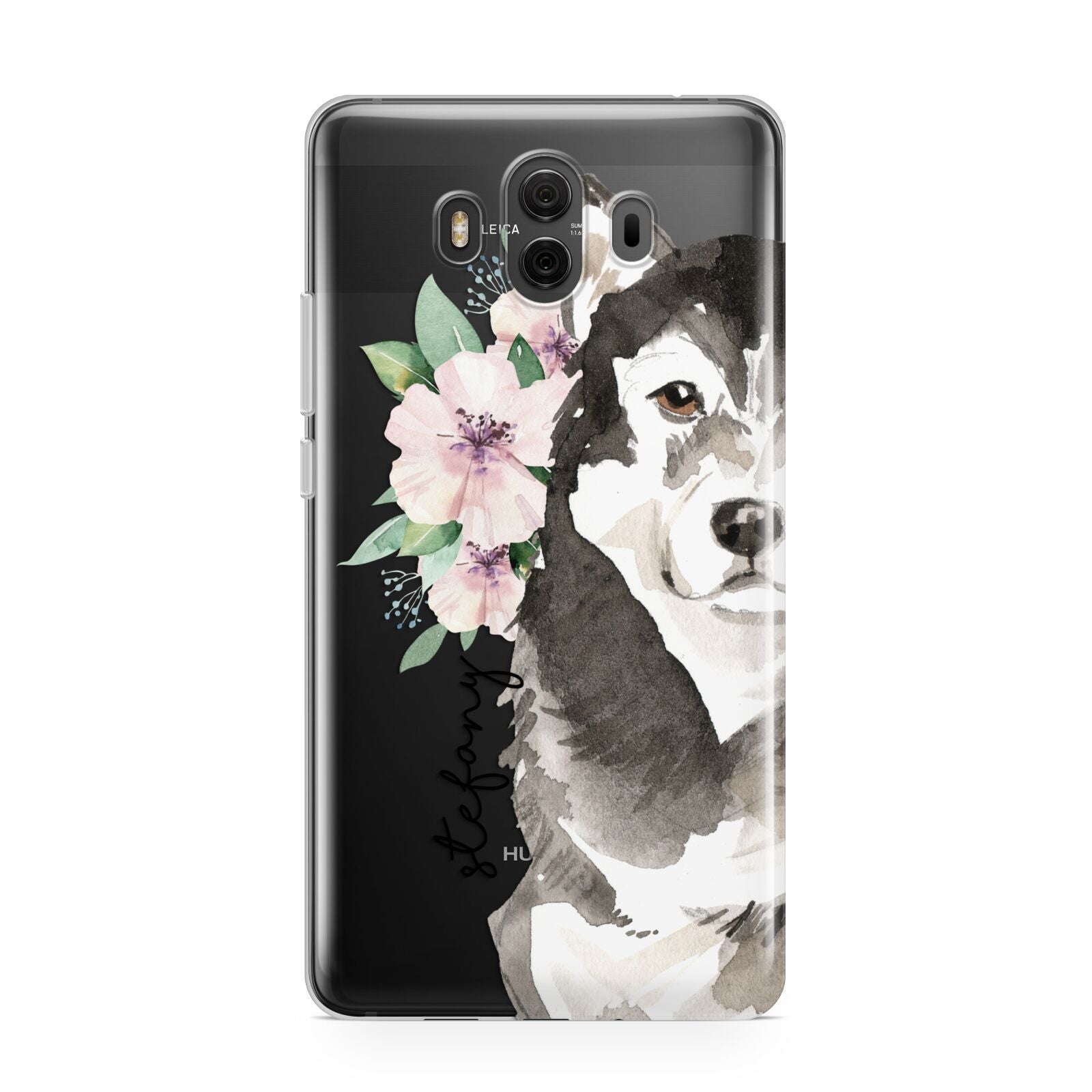 Personalised Alaskan Malamute Huawei Mate 10 Protective Phone Case