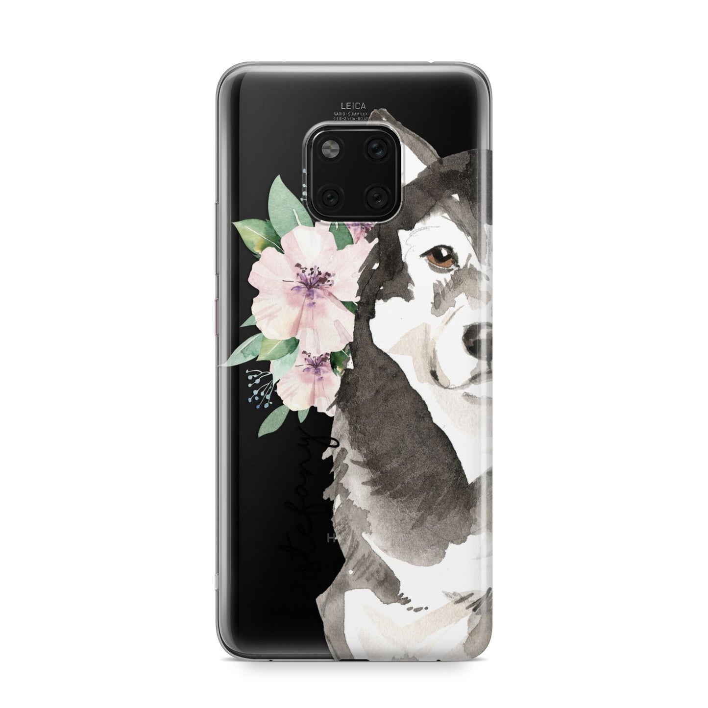 Personalised Alaskan Malamute Huawei Mate 20 Pro Phone Case