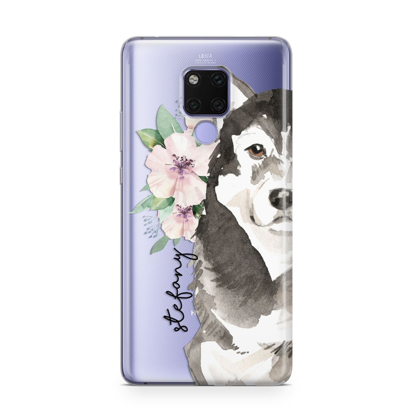 Personalised Alaskan Malamute Huawei Mate 20X Phone Case