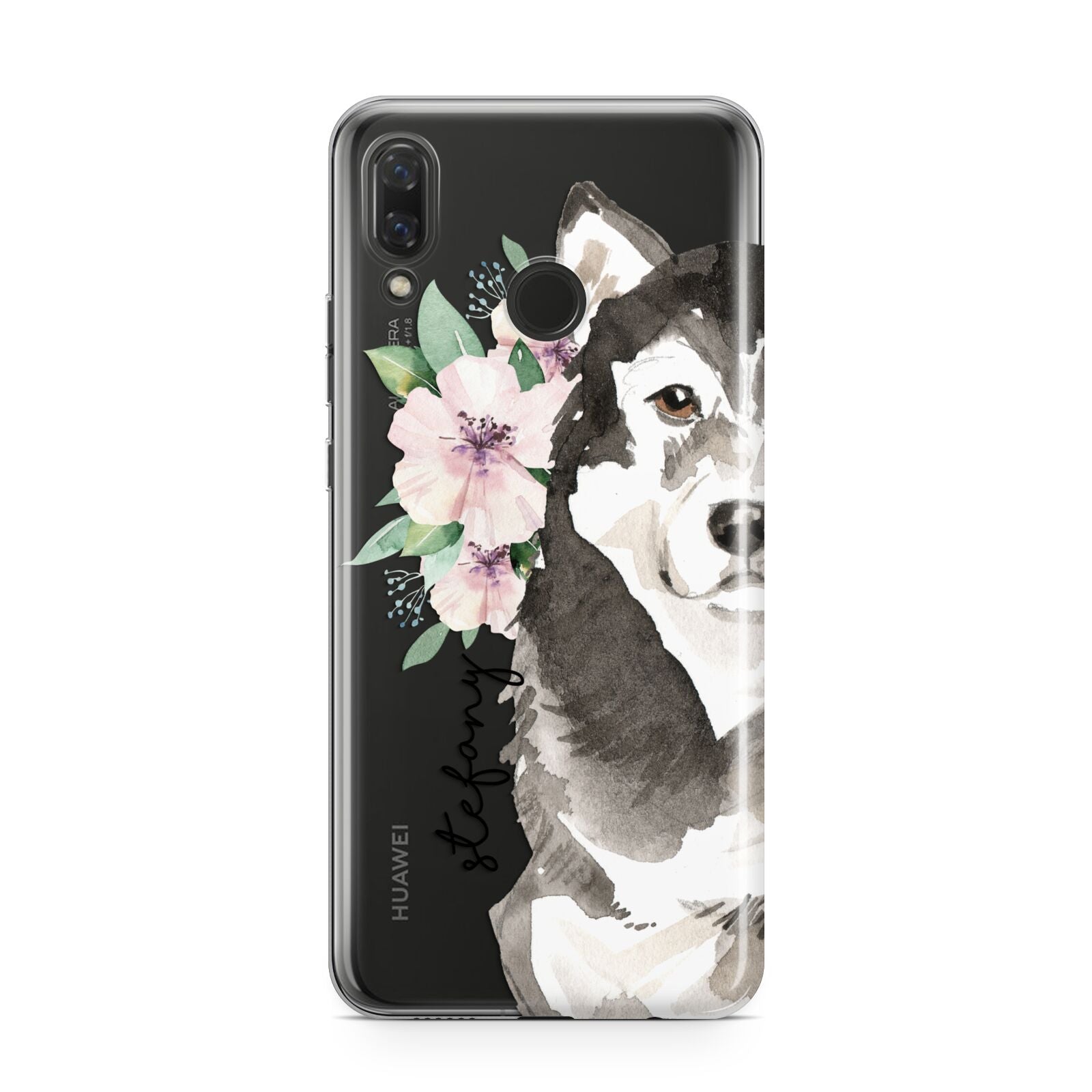 Personalised Alaskan Malamute Huawei Nova 3 Phone Case