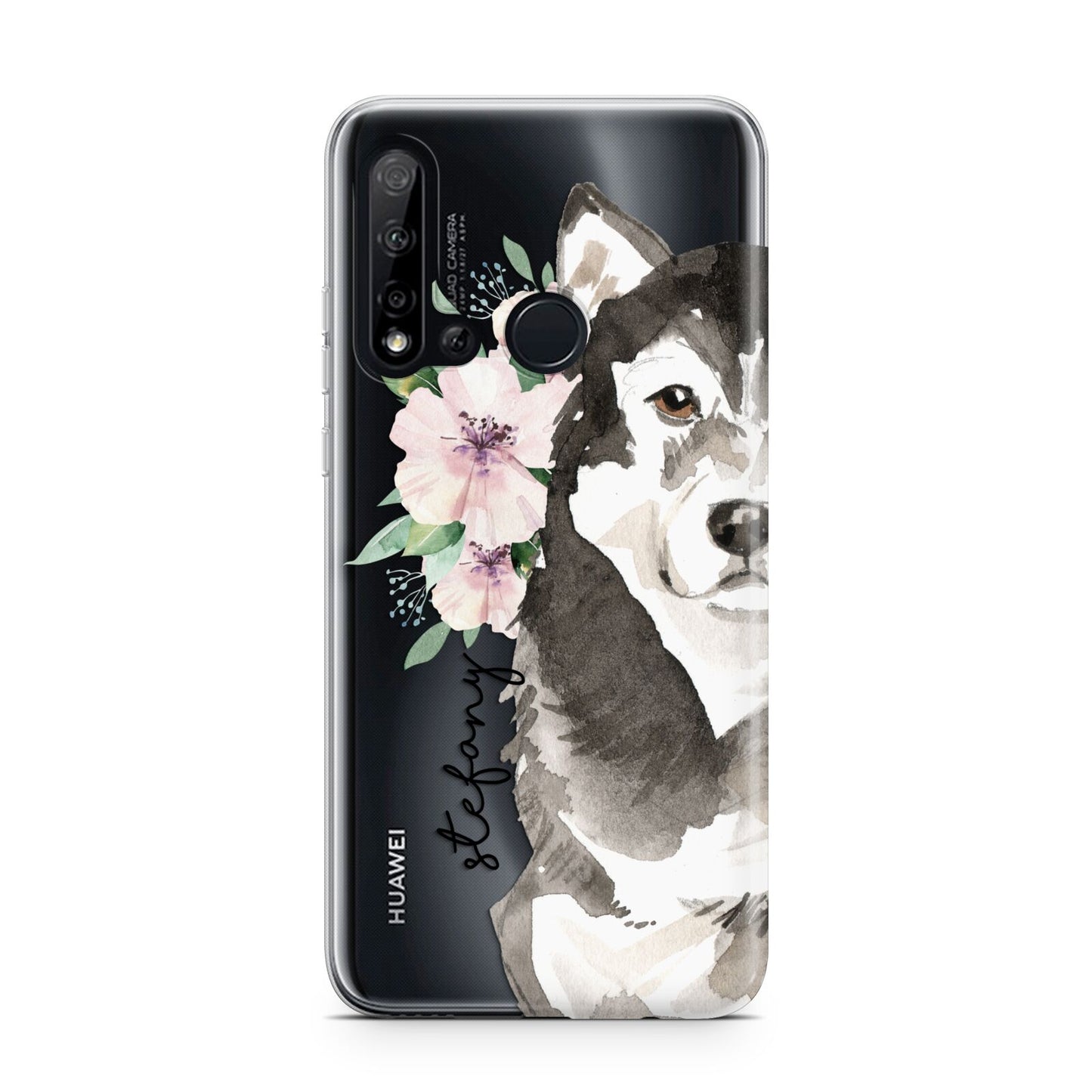 Personalised Alaskan Malamute Huawei P20 Lite 5G Phone Case