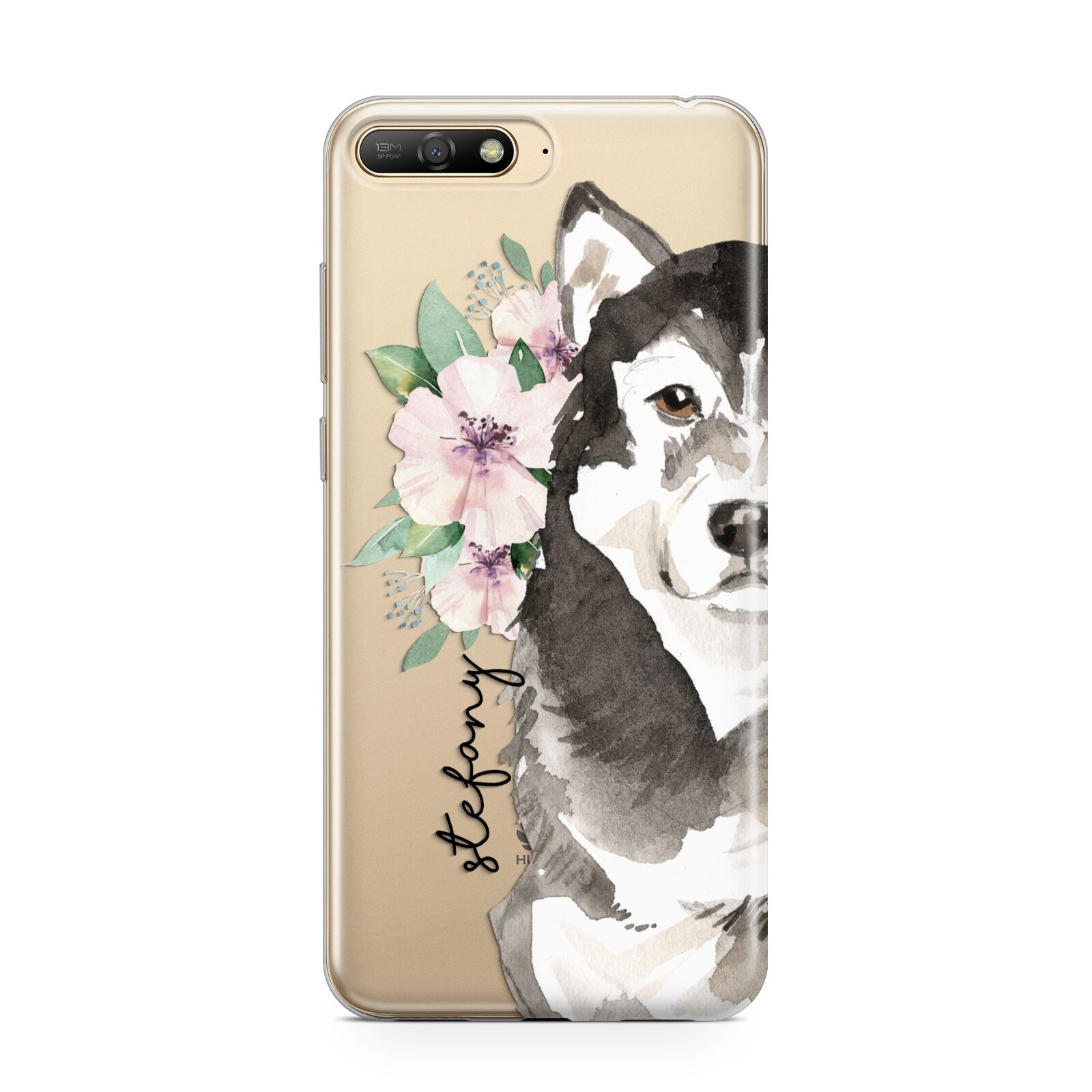 Personalised Alaskan Malamute Huawei Y6 2018