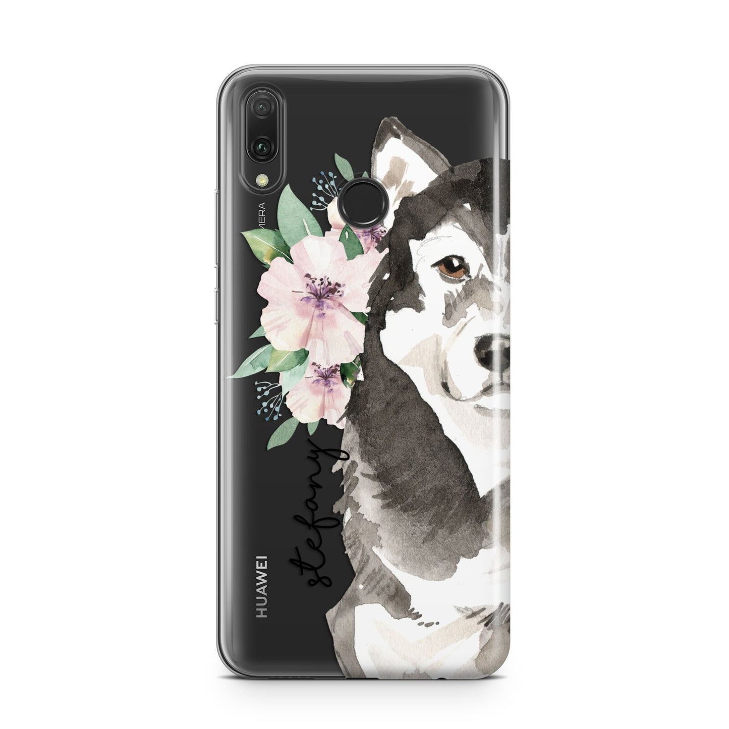 Personalised Alaskan Malamute Huawei Y9 2019