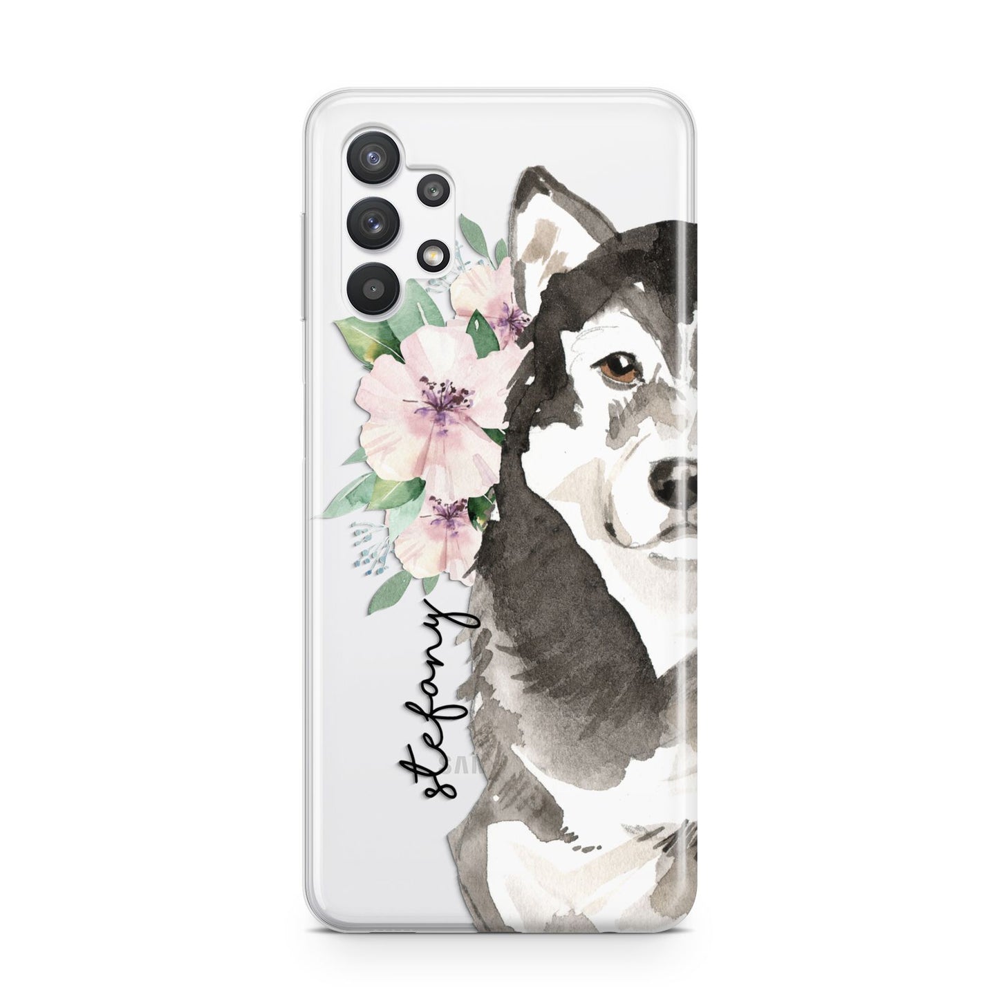 Personalised Alaskan Malamute Samsung A32 5G Case