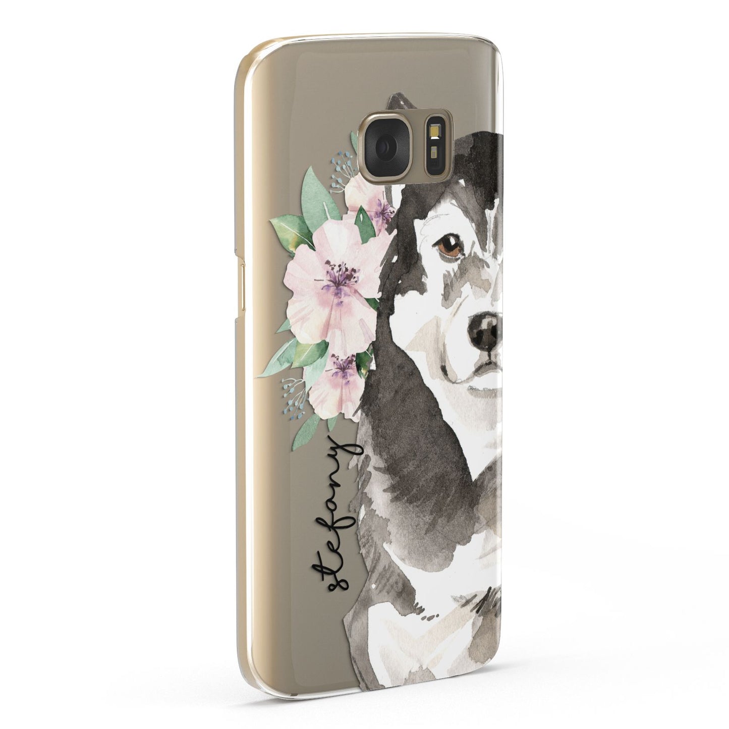 Personalised Alaskan Malamute Samsung Galaxy Case Fourty Five Degrees