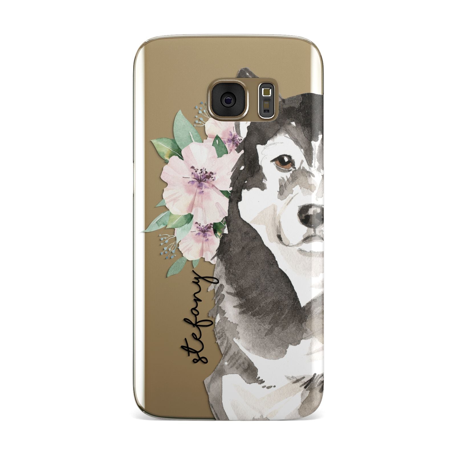 Personalised Alaskan Malamute Samsung Galaxy Case