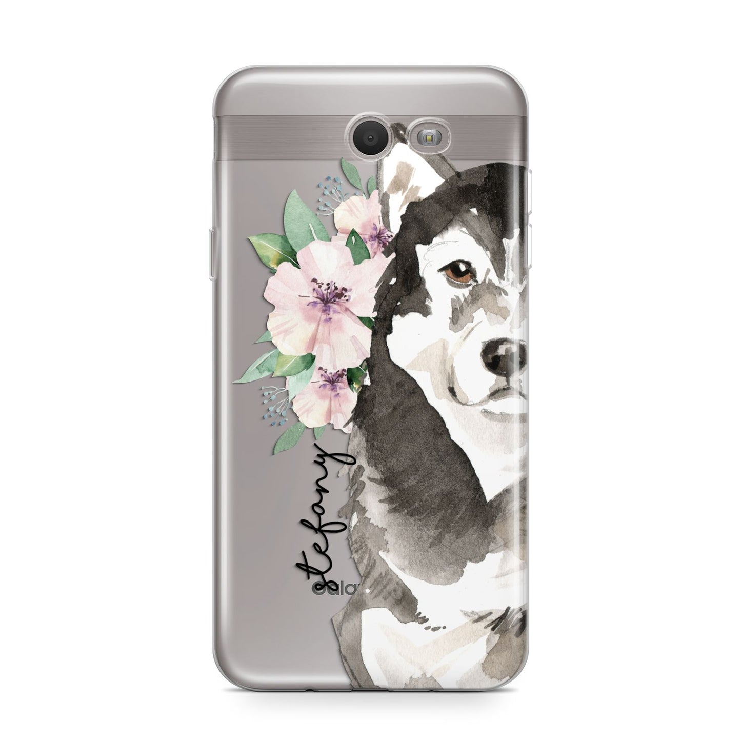 Personalised Alaskan Malamute Samsung Galaxy J7 2017 Case