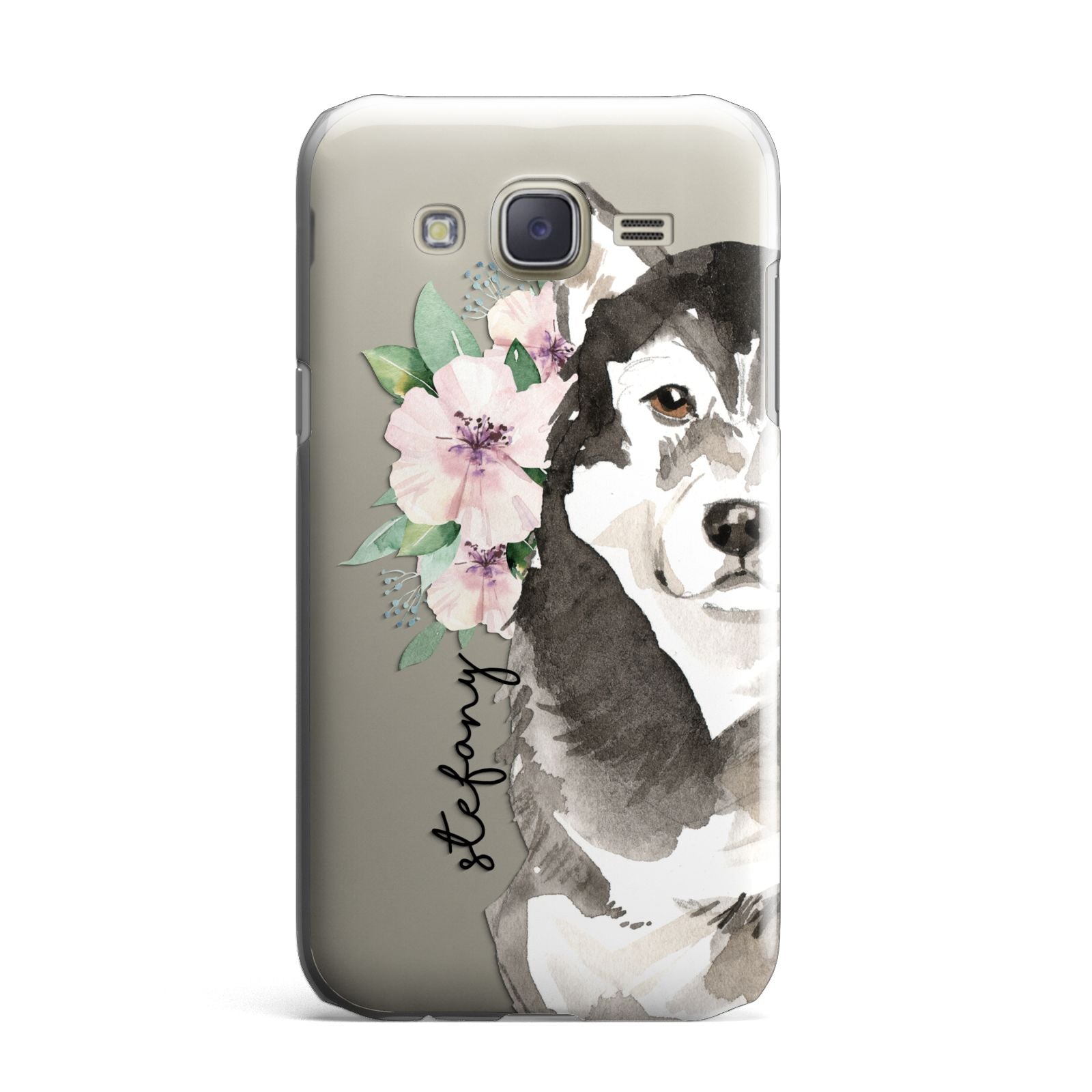 Personalised Alaskan Malamute Samsung Galaxy J7 Case