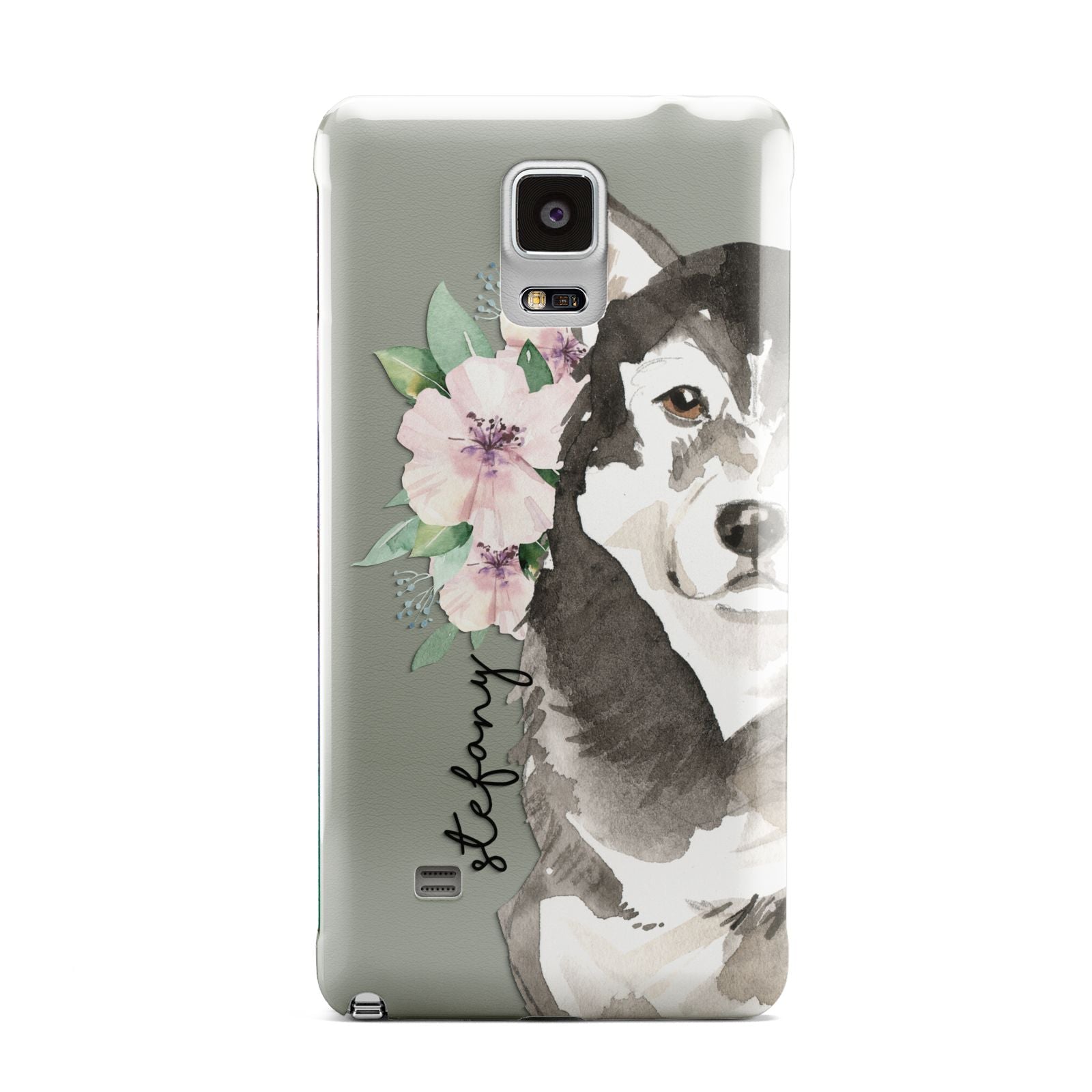 Personalised Alaskan Malamute Samsung Galaxy Note 4 Case