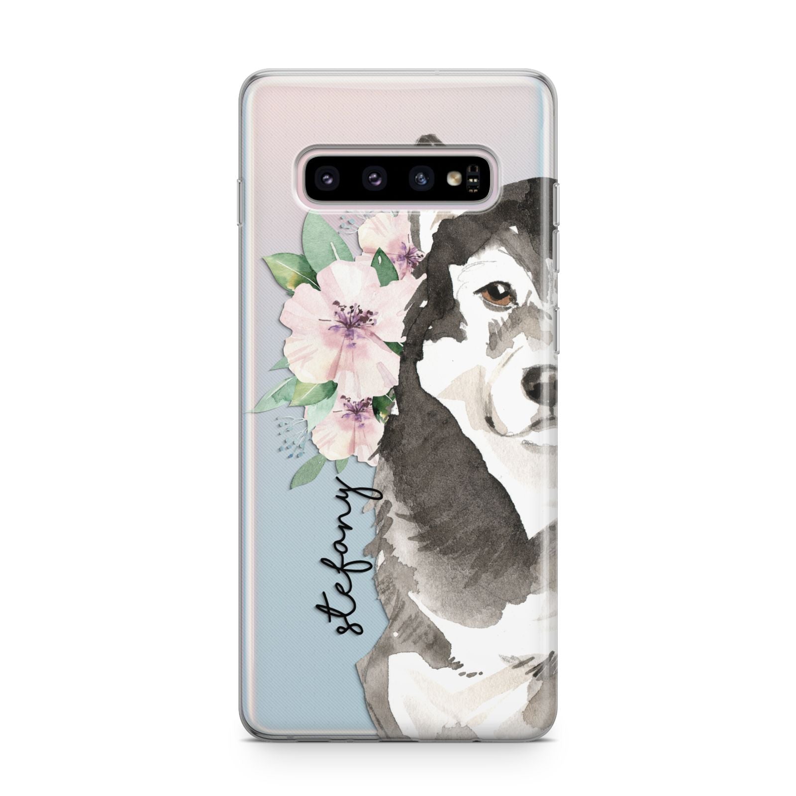 Personalised Alaskan Malamute Samsung Galaxy S10 Plus Case