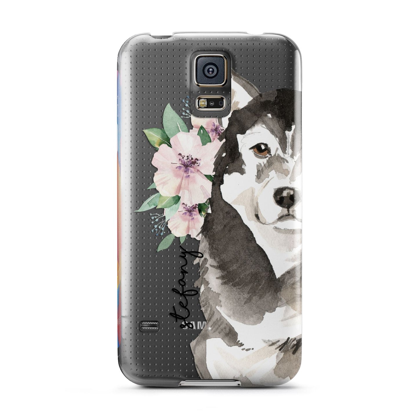 Personalised Alaskan Malamute Samsung Galaxy S5 Case