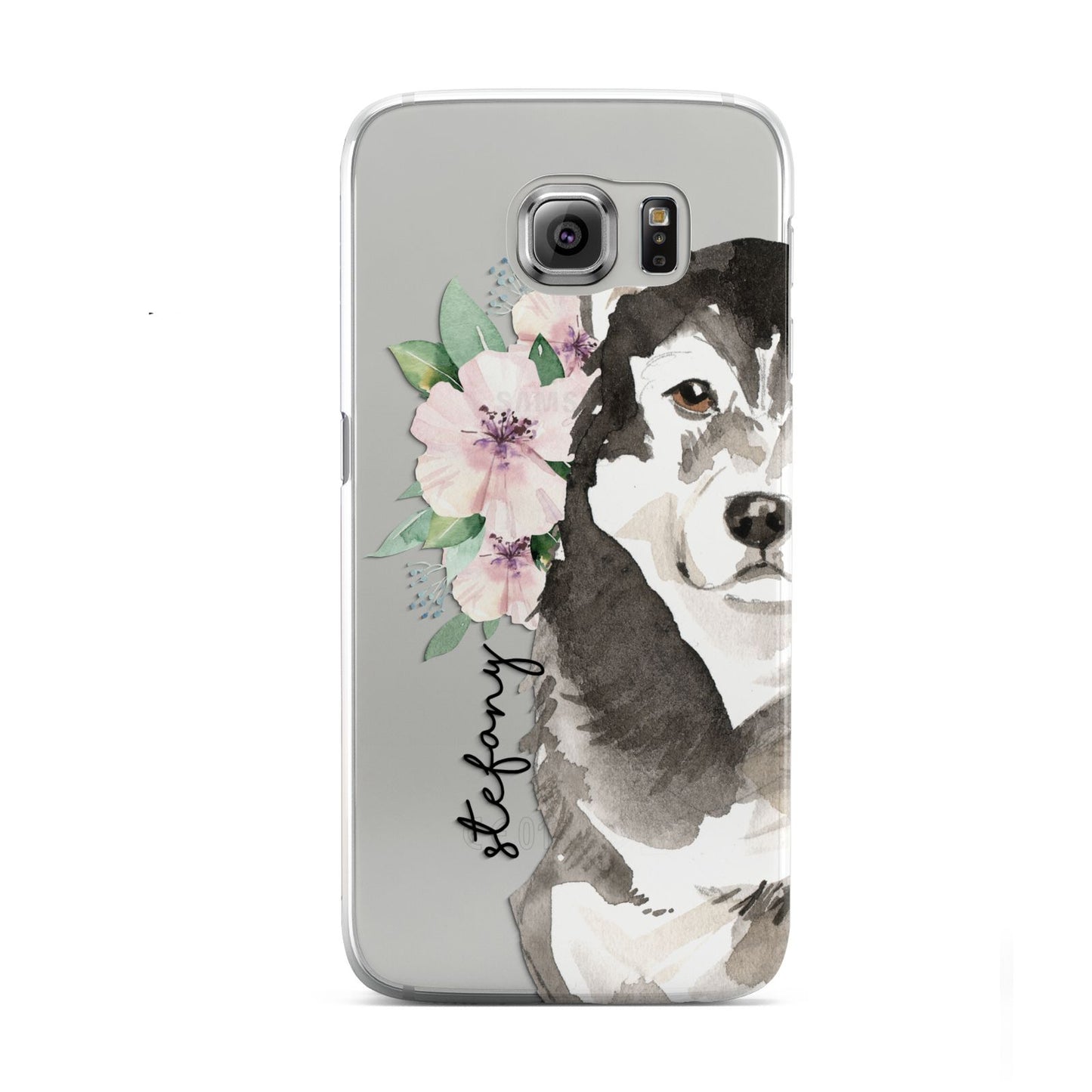 Personalised Alaskan Malamute Samsung Galaxy S6 Case