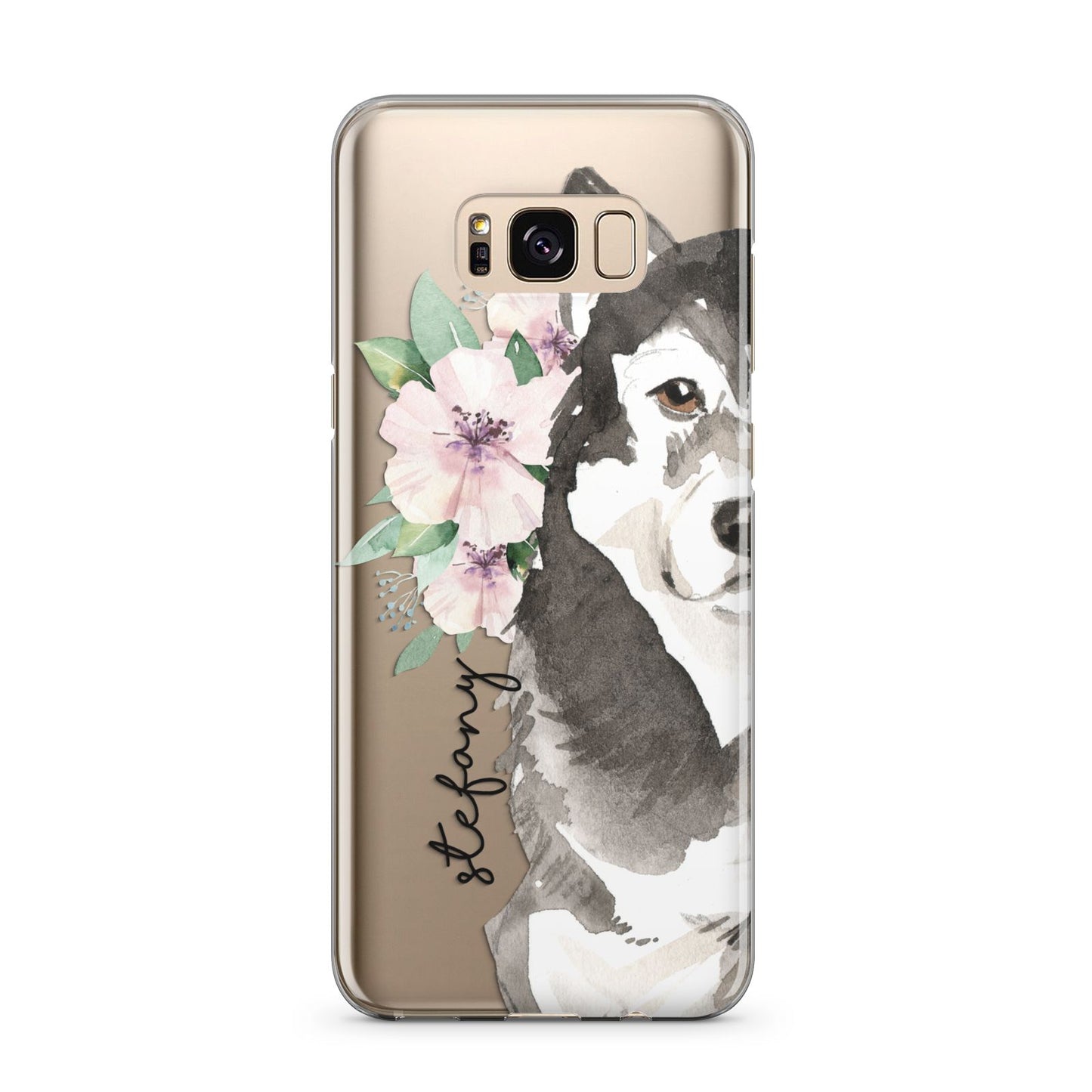 Personalised Alaskan Malamute Samsung Galaxy S8 Plus Case