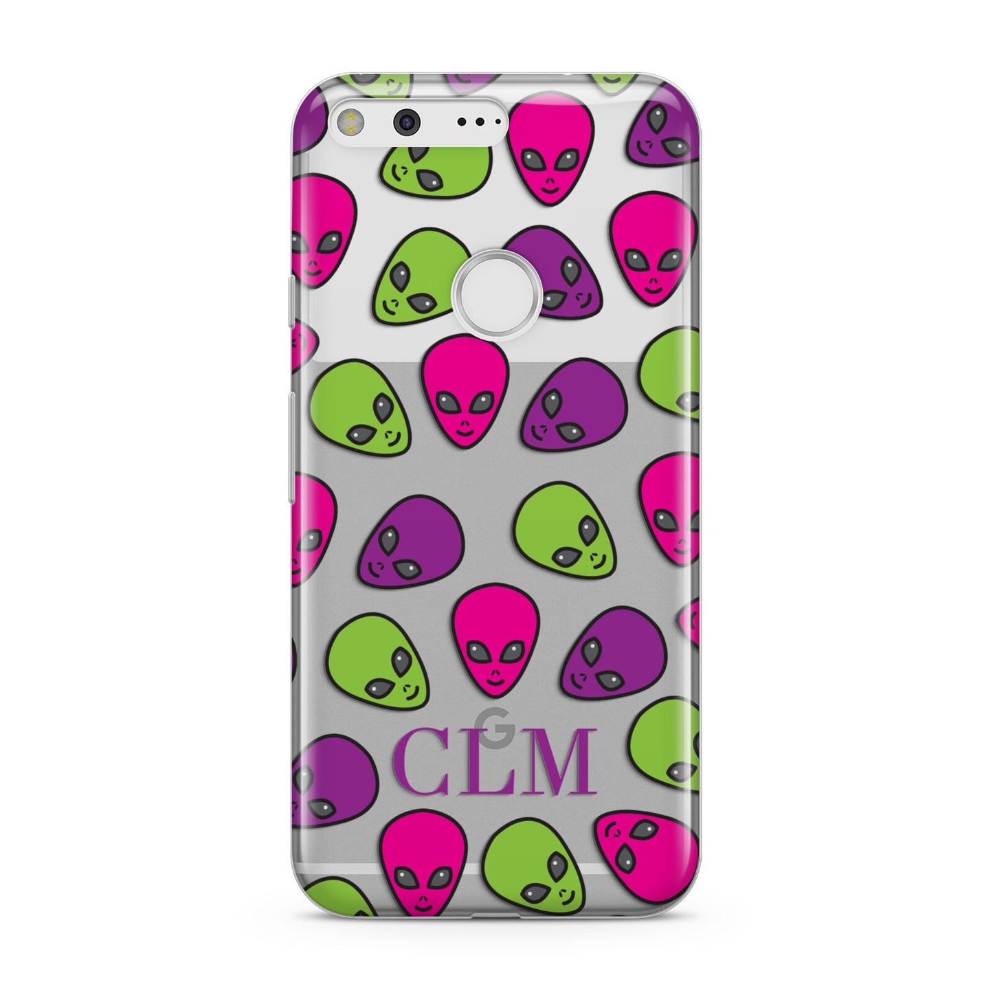 Personalised Aliens Initials Google Pixel Case