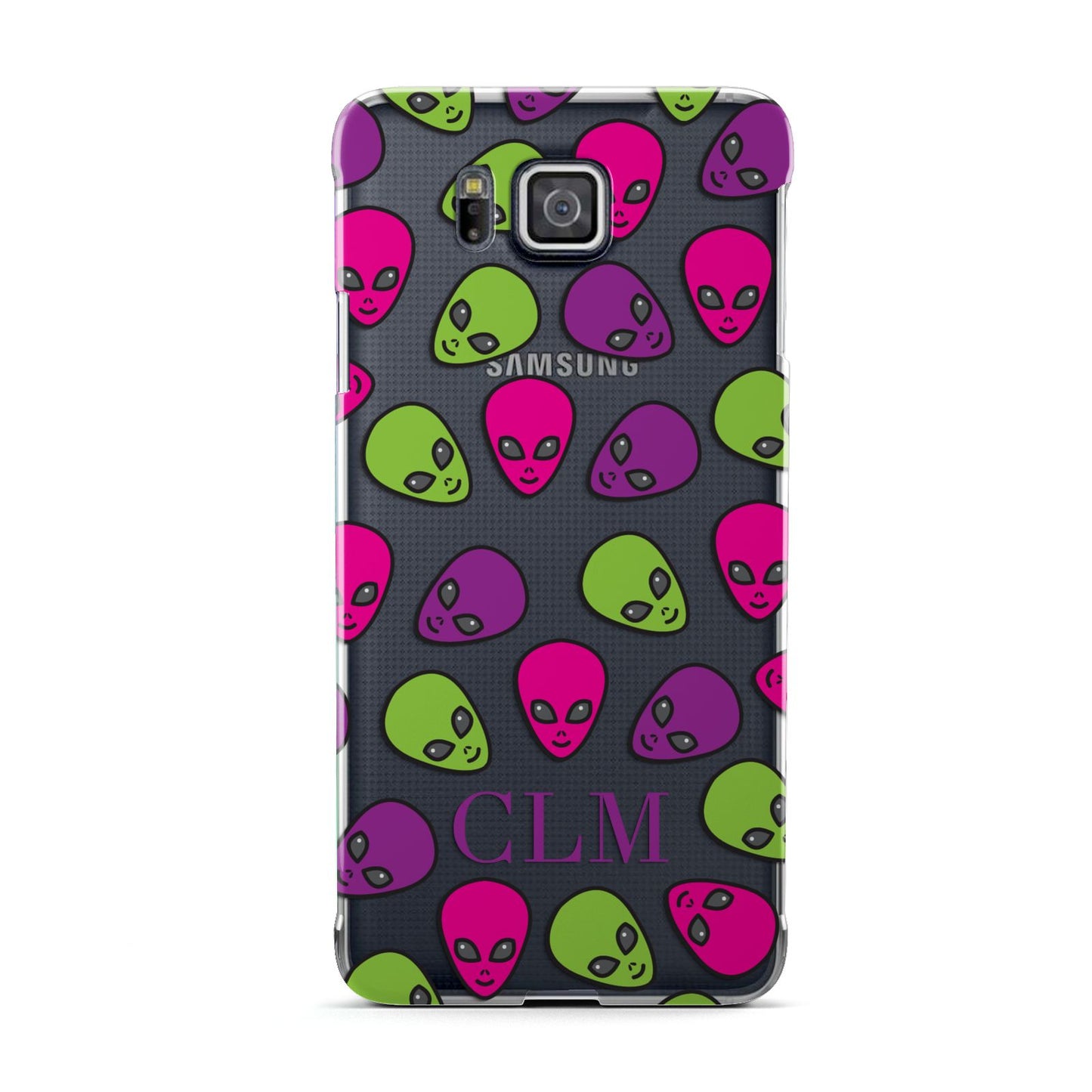 Personalised Aliens Initials Samsung Galaxy Alpha Case