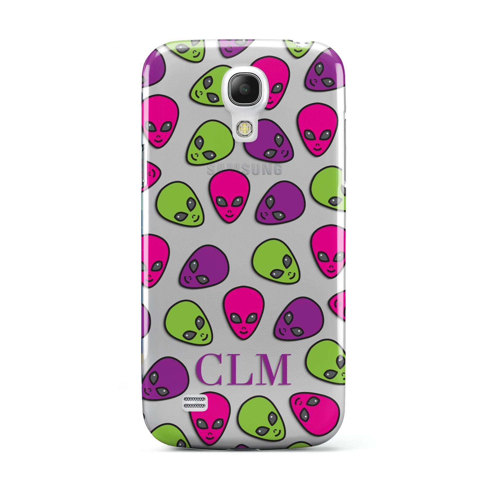 Personalised Aliens Initials Samsung Galaxy S4 Mini Case