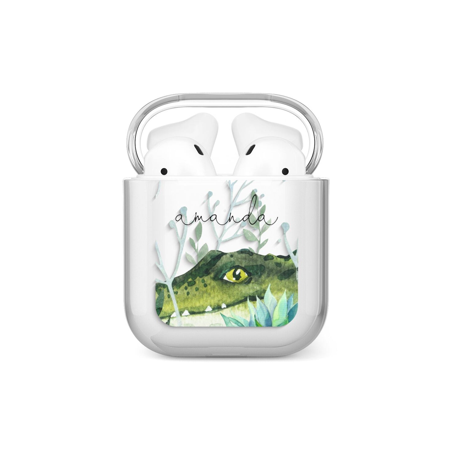 Personalised Alligator AirPods Case