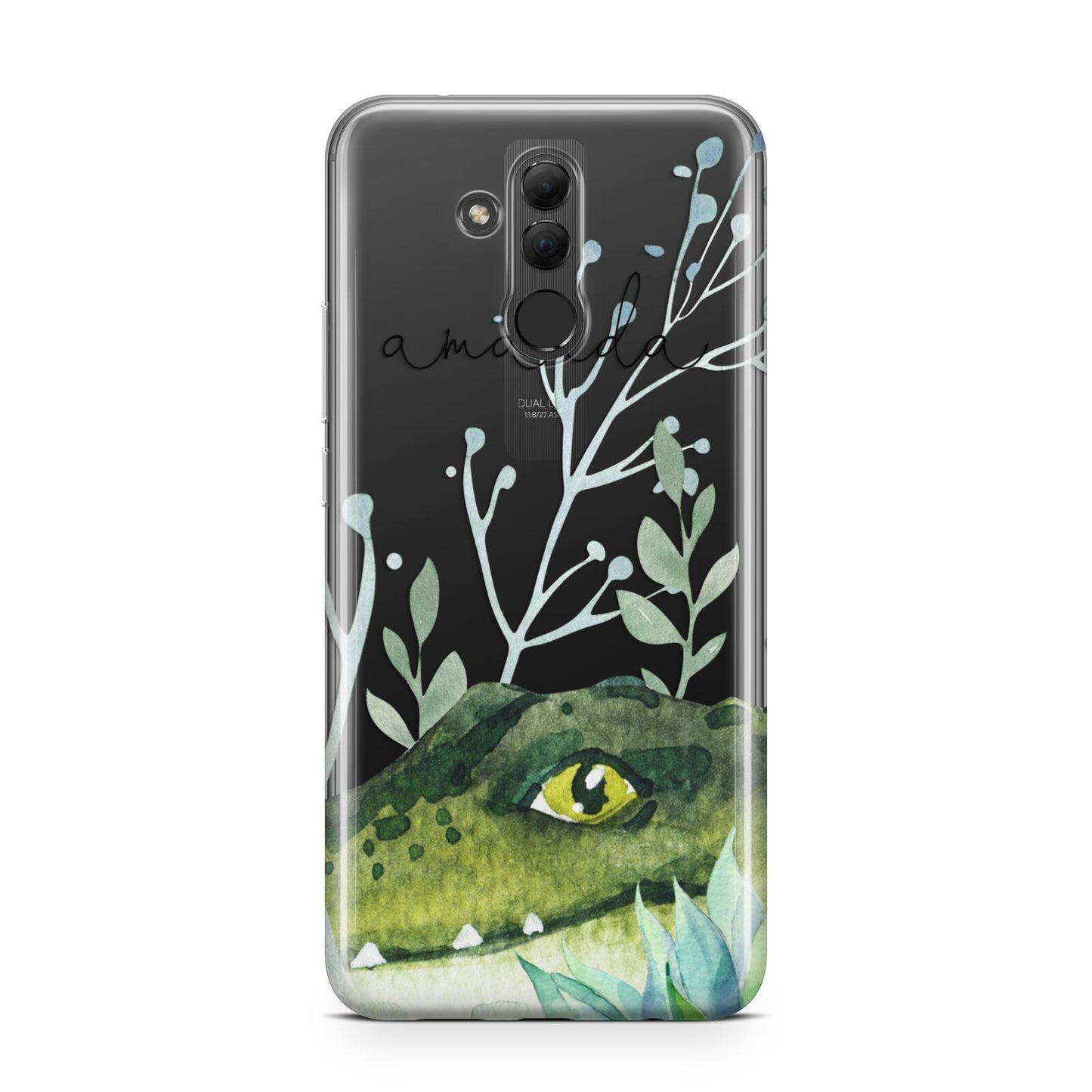 Personalised Alligator Huawei Mate 20 Lite