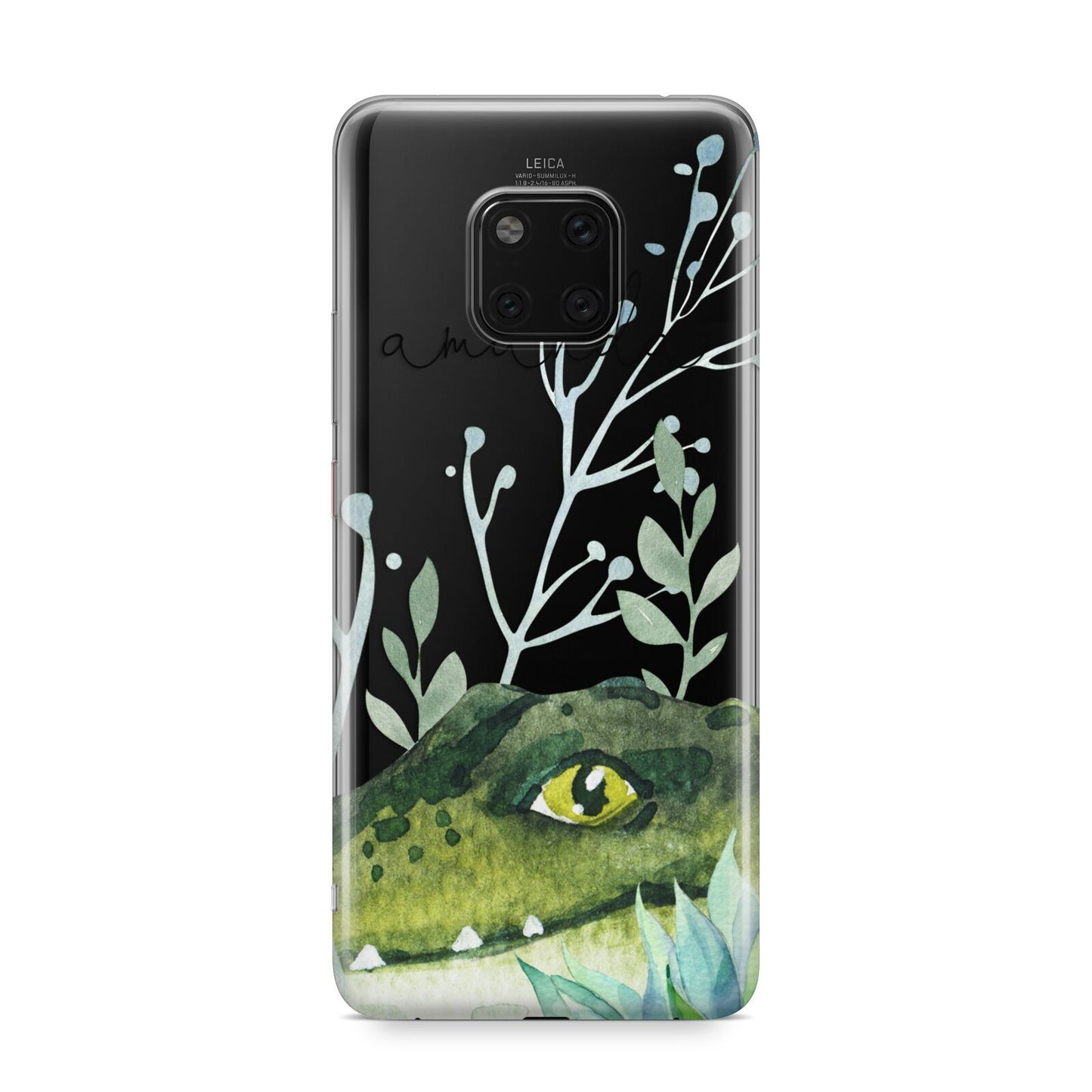 Personalised Alligator Huawei Mate 20 Pro Phone Case