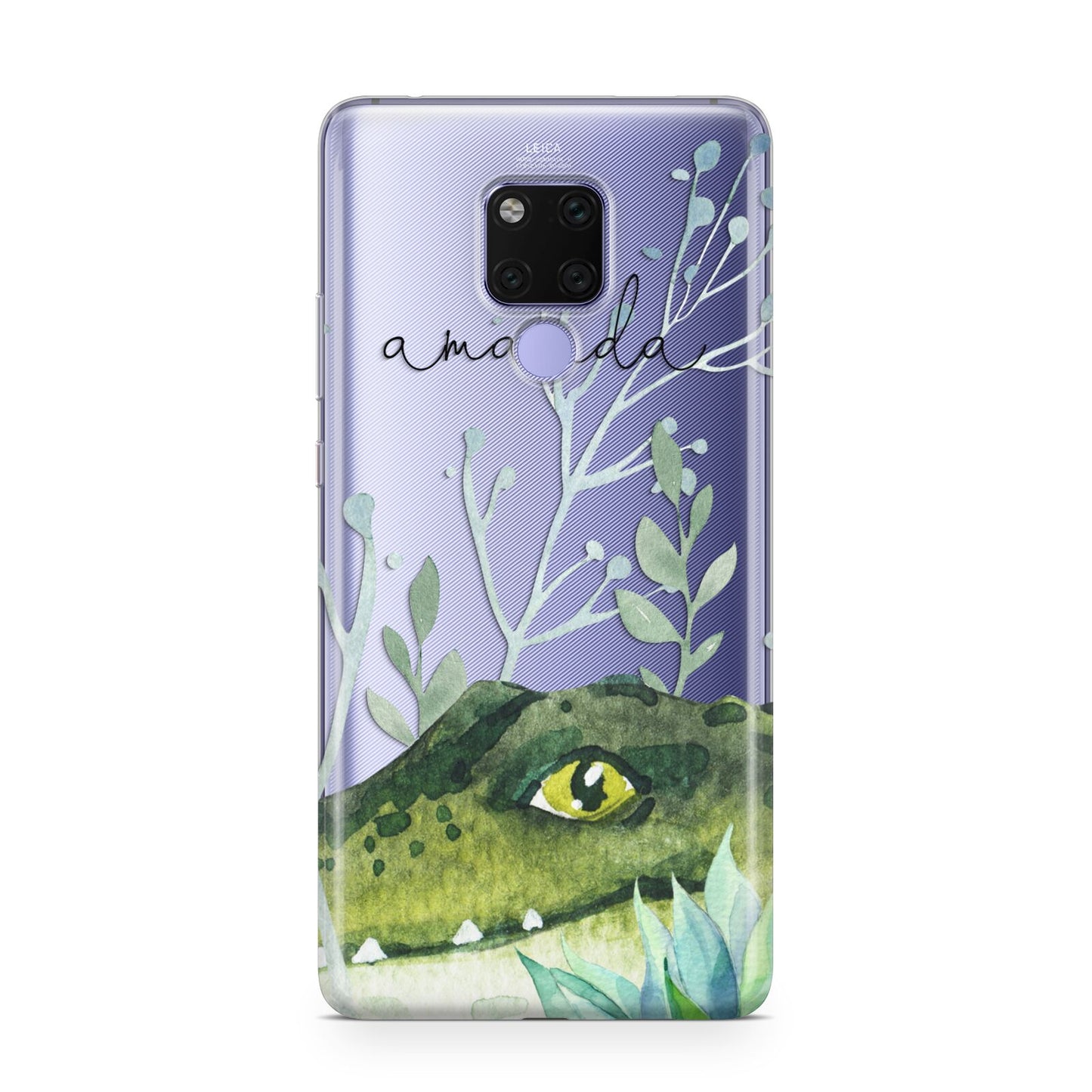 Personalised Alligator Huawei Mate 20X Phone Case