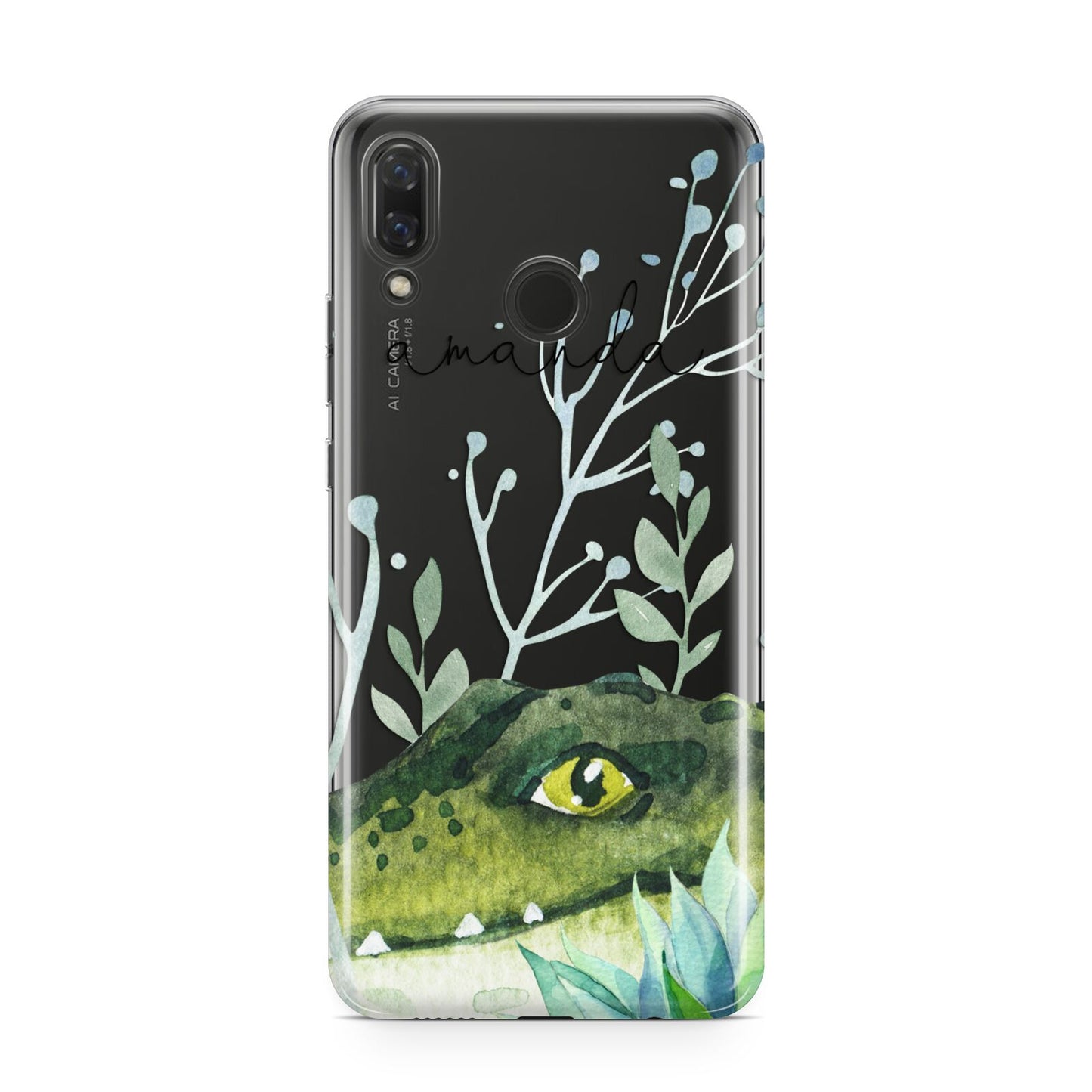 Personalised Alligator Huawei Nova 3 Phone Case