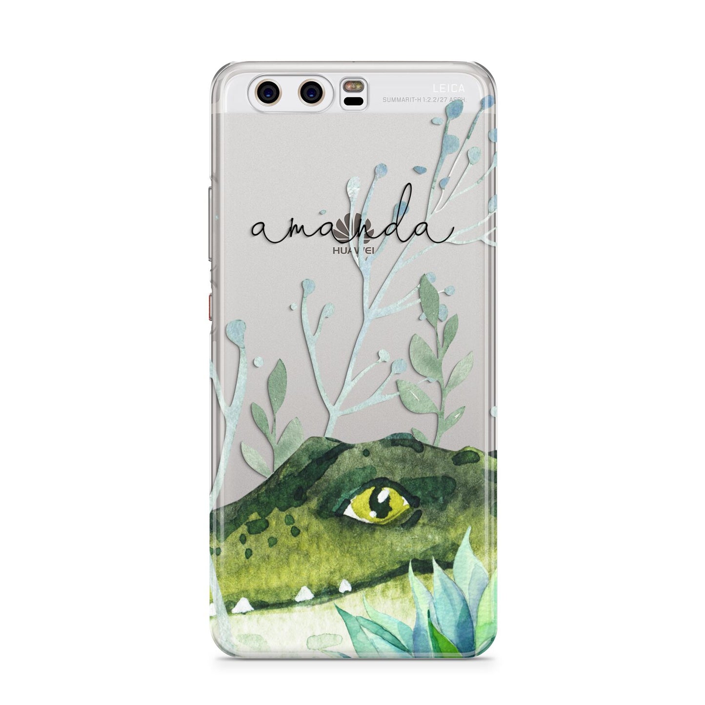 Personalised Alligator Huawei P10 Phone Case